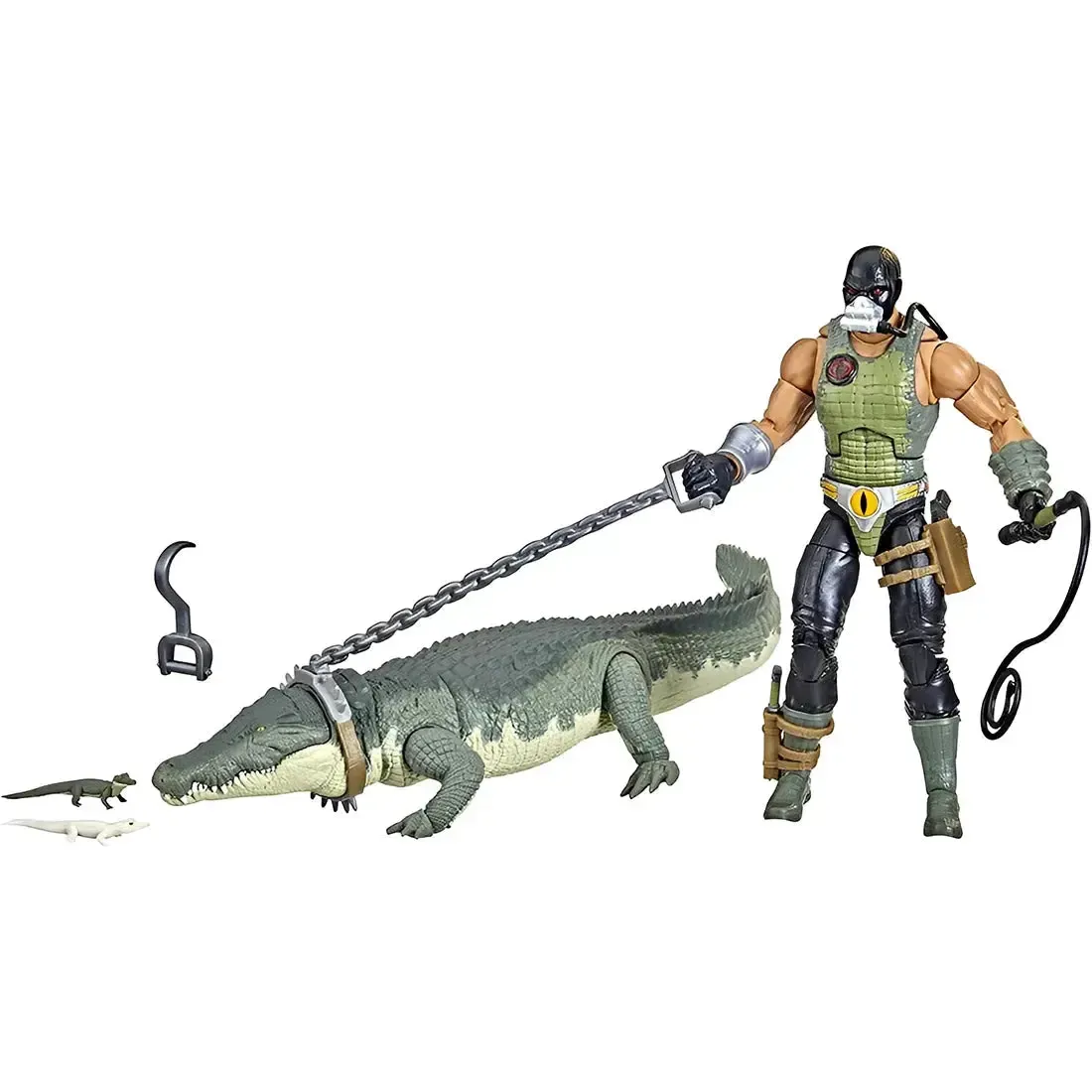 G.I. Joe - Croc Master & Fiona Action Figure Set (6.25") - Hasbro - G.I. Joe Classified Series - Image 4