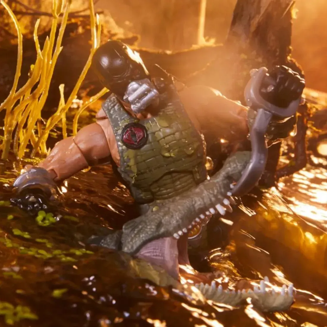 G.I. Joe - Croc Master & Fiona Action Figure Set (6.25") - Hasbro - G.I. Joe Classified Series - Image 5