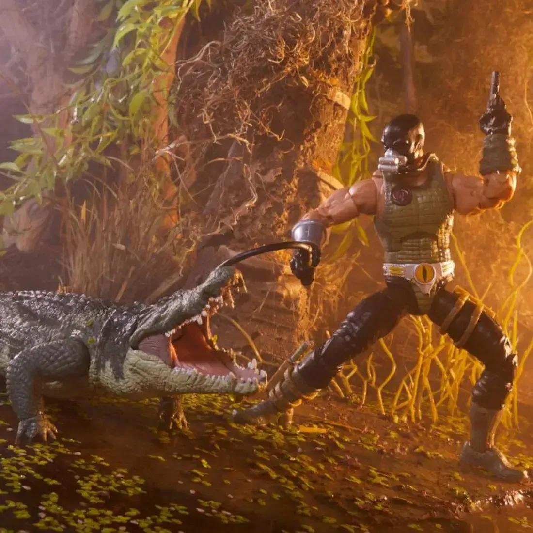 G.I. Joe - Croc Master & Fiona Action Figure Set (6.25") - Hasbro - G.I. Joe Classified Series - Image 7