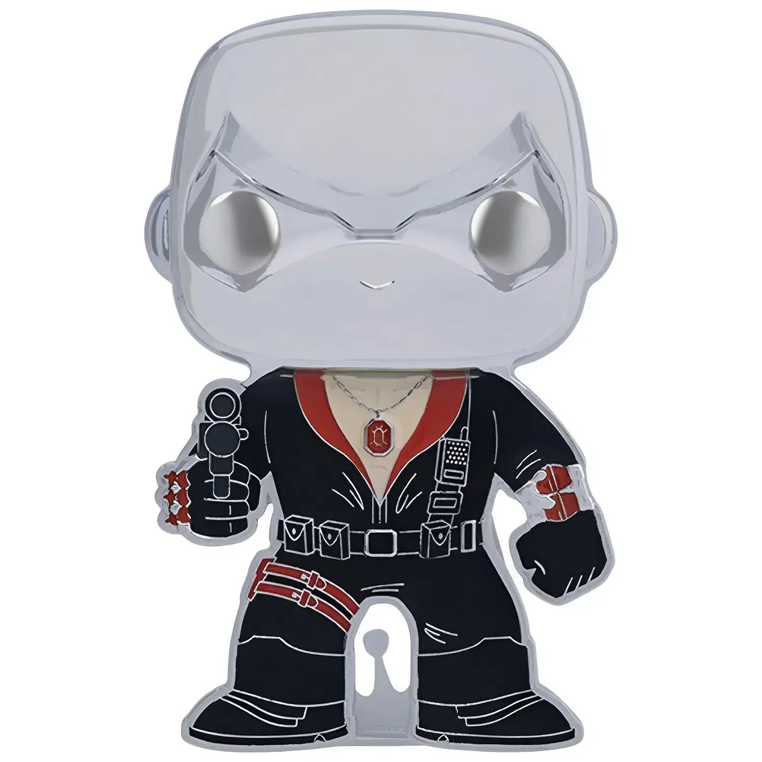 G.I. Joe - Destro Pin Badge (#26, Enamel) - Funko - Pop! Cartoons Pin Series - Image 2