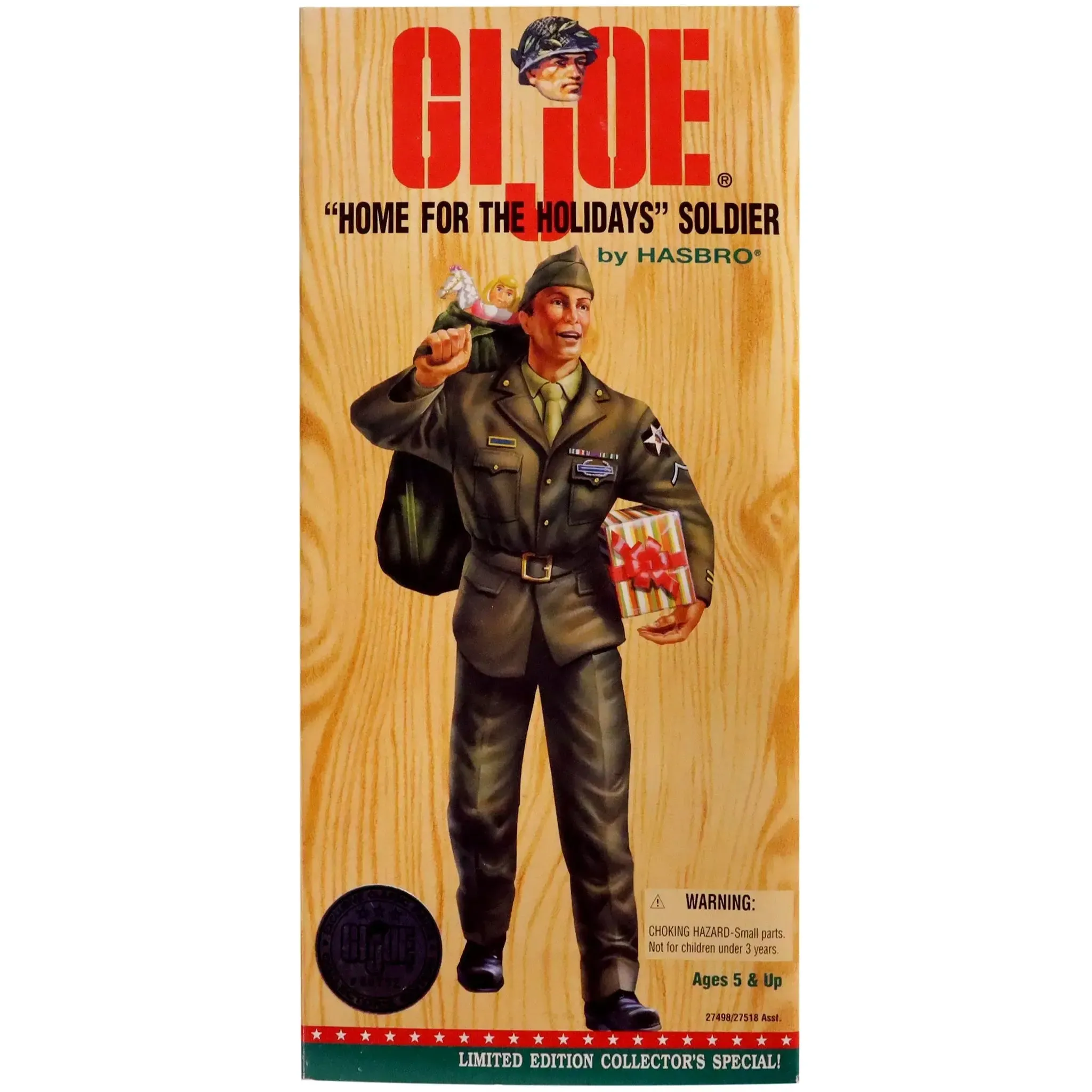 G.I. Joe - "Home for the Holidays" Soldier Action Figure (12") - Hasbro - Exclusive Classic Figure Collector's Edition - (1996)
