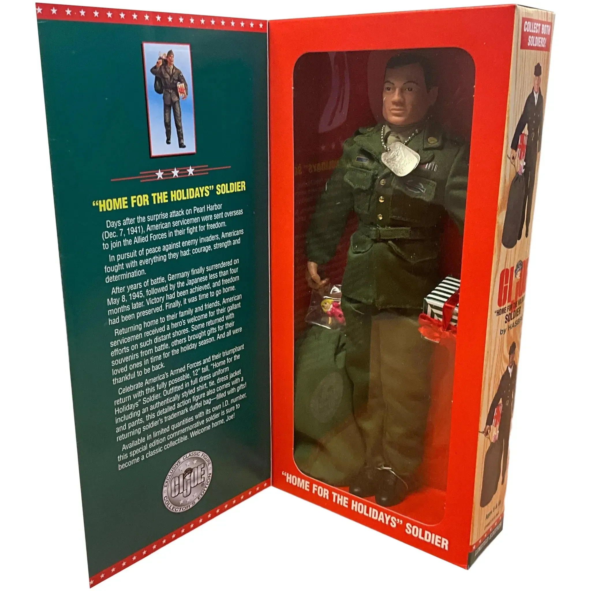 G.I. Joe - "Home for the Holidays" Soldier Action Figure (12") - Hasbro - Exclusive Classic Figure Collector's Edition - (1996) - Image 2