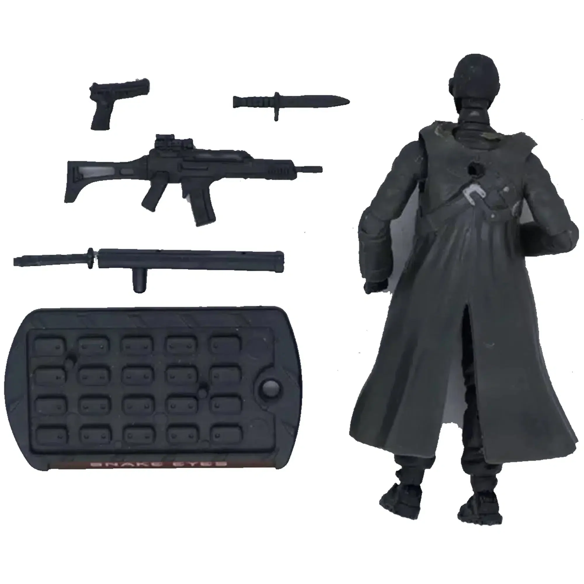 G.I. Joe: The Rise of Cobra - Snake Eyes & Timber (Gray) Action Figure - Hasbro - Paris Pursuit Series - Image 3