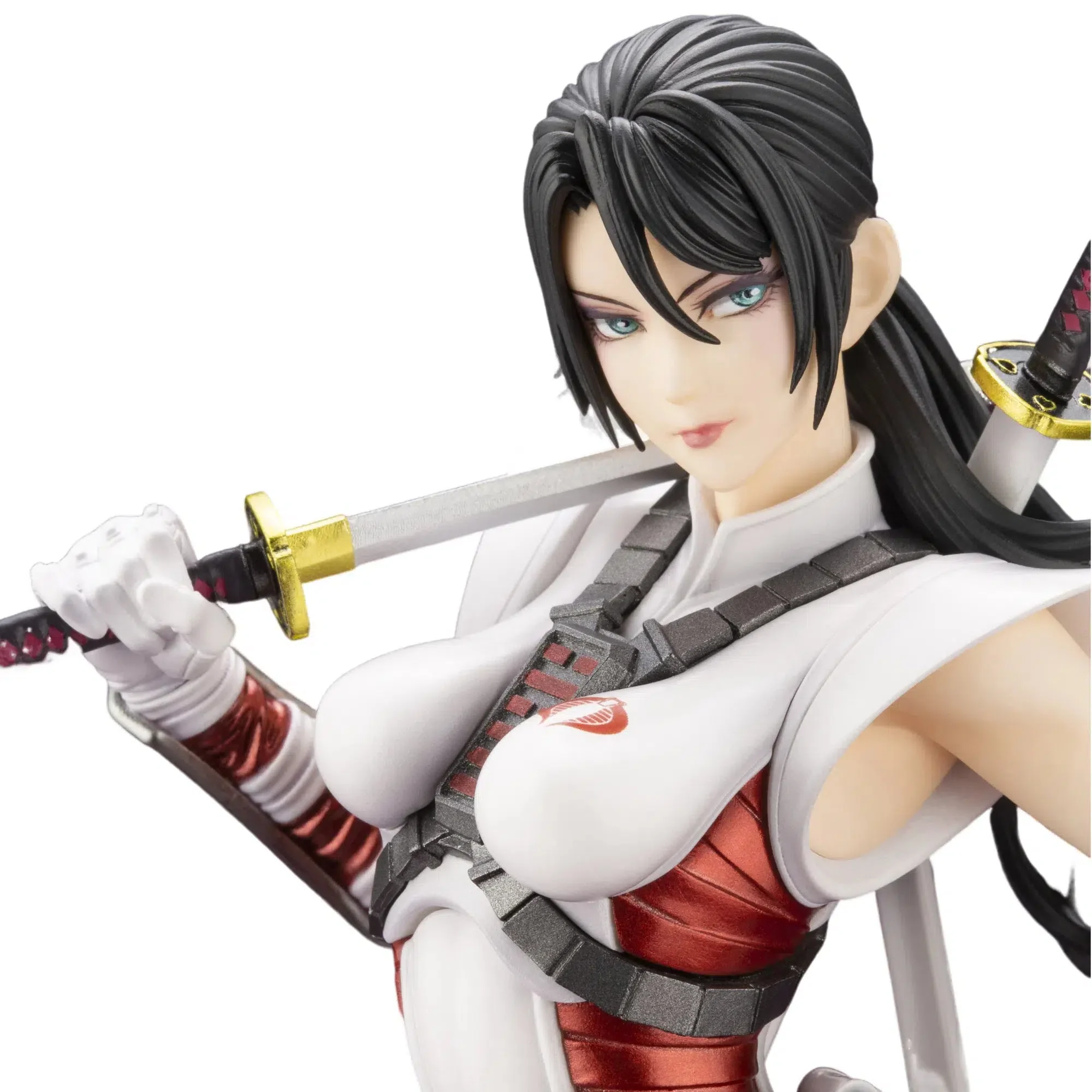 G.I. Joe - White & Red Outfit Dawn Moreno Snake Eyes II Figure (1:7 Scale, Limited Edition) - Kotobukiya - Bishoujo Series - Image 11