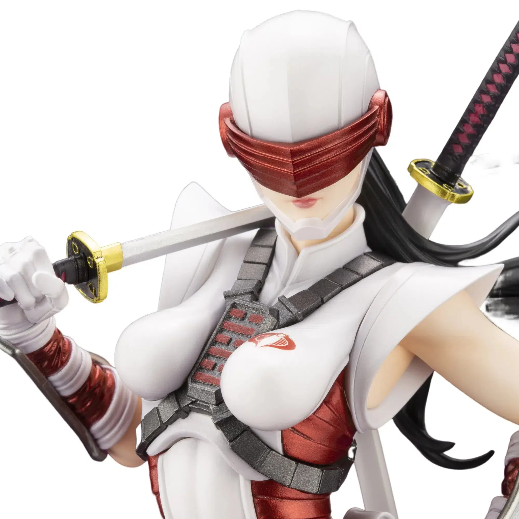 G.I. Joe - White & Red Outfit Dawn Moreno Snake Eyes II Figure (1:7 Scale, Limited Edition) - Kotobukiya - Bishoujo Series - Image 13