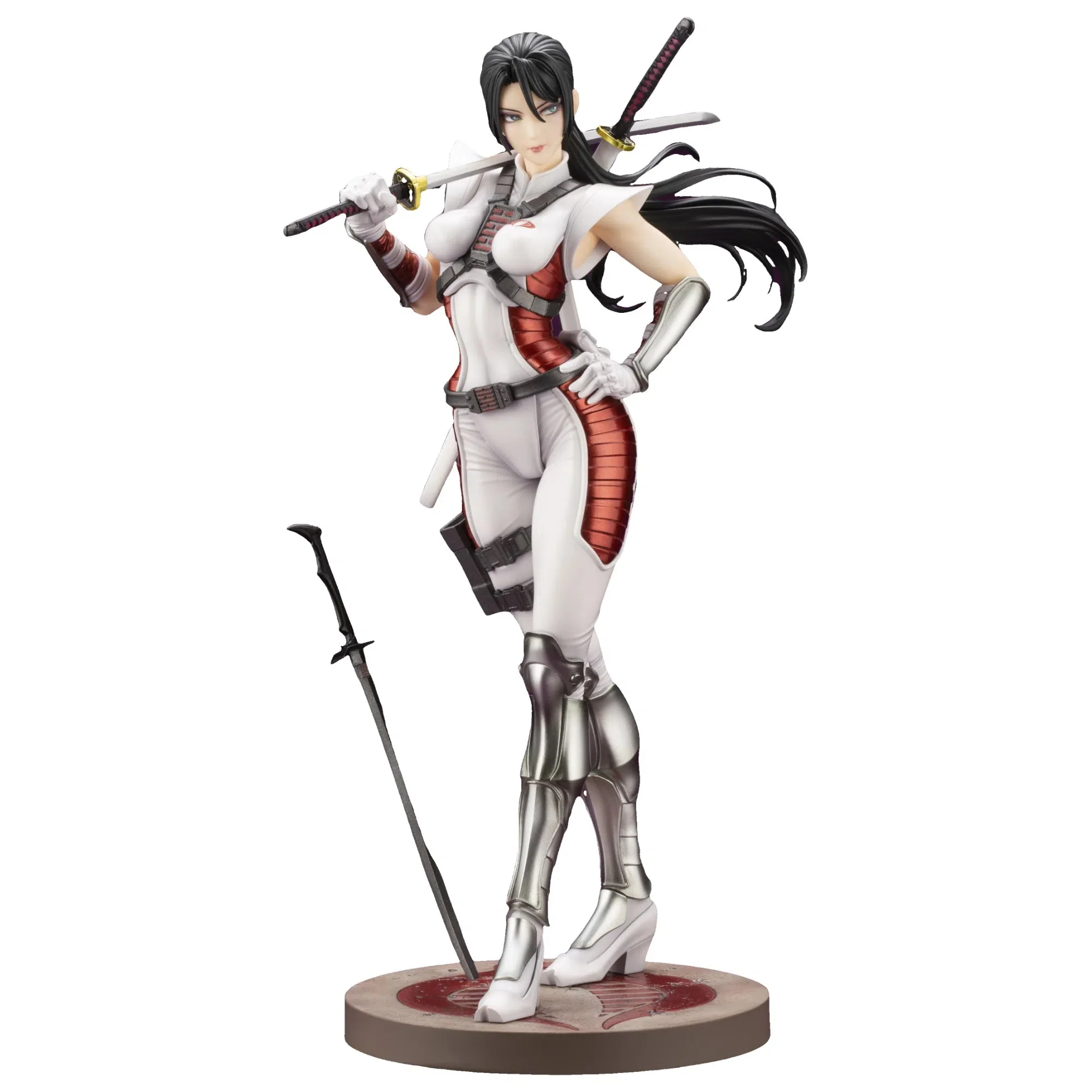 G.I. Joe - White & Red Outfit Dawn Moreno Snake Eyes II Figure (1:7 Scale, Limited Edition) - Kotobukiya - Bishoujo Series - Image 3
