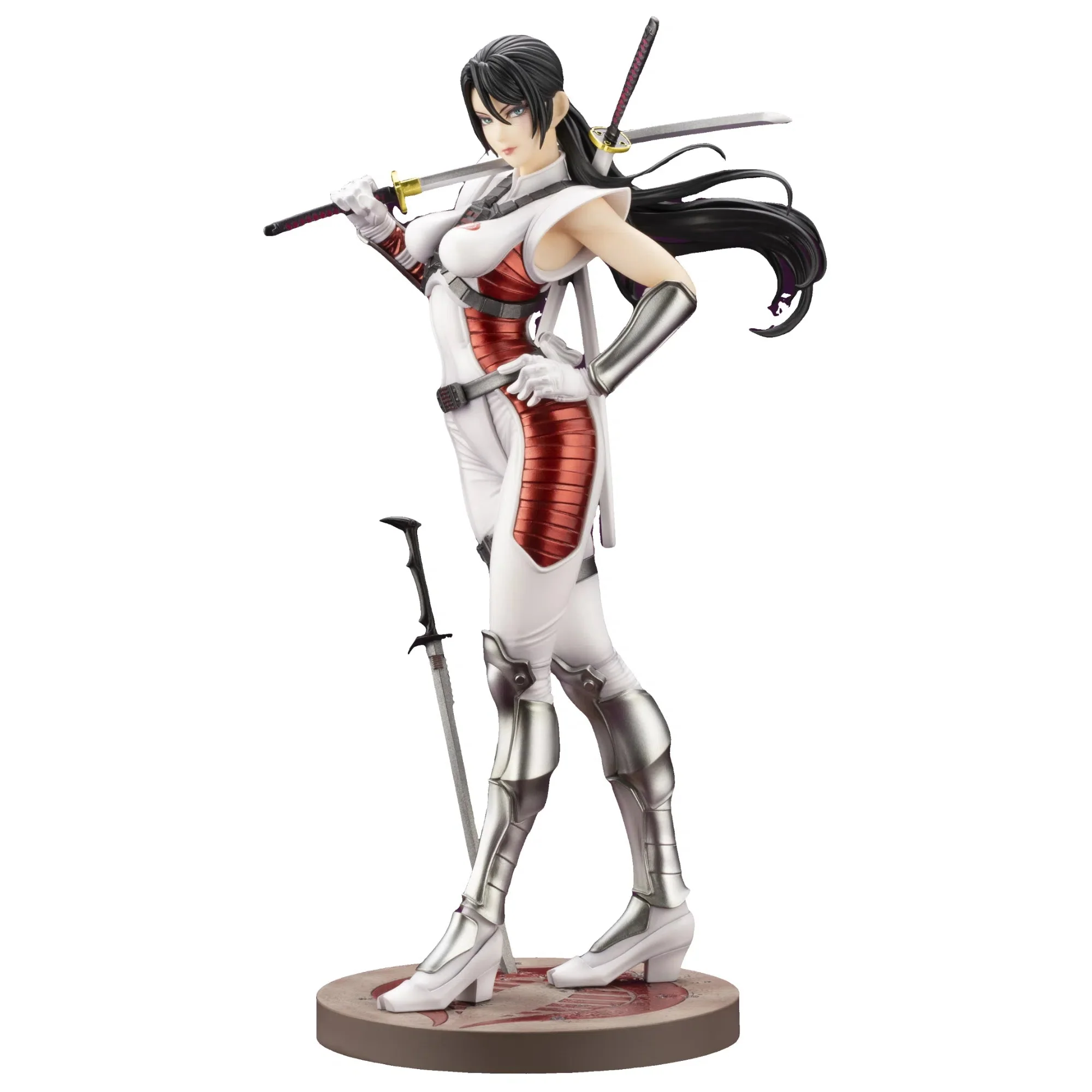 G.I. Joe - White & Red Outfit Dawn Moreno Snake Eyes II Figure (1:7 Scale, Limited Edition) - Kotobukiya - Bishoujo Series - Image 4
