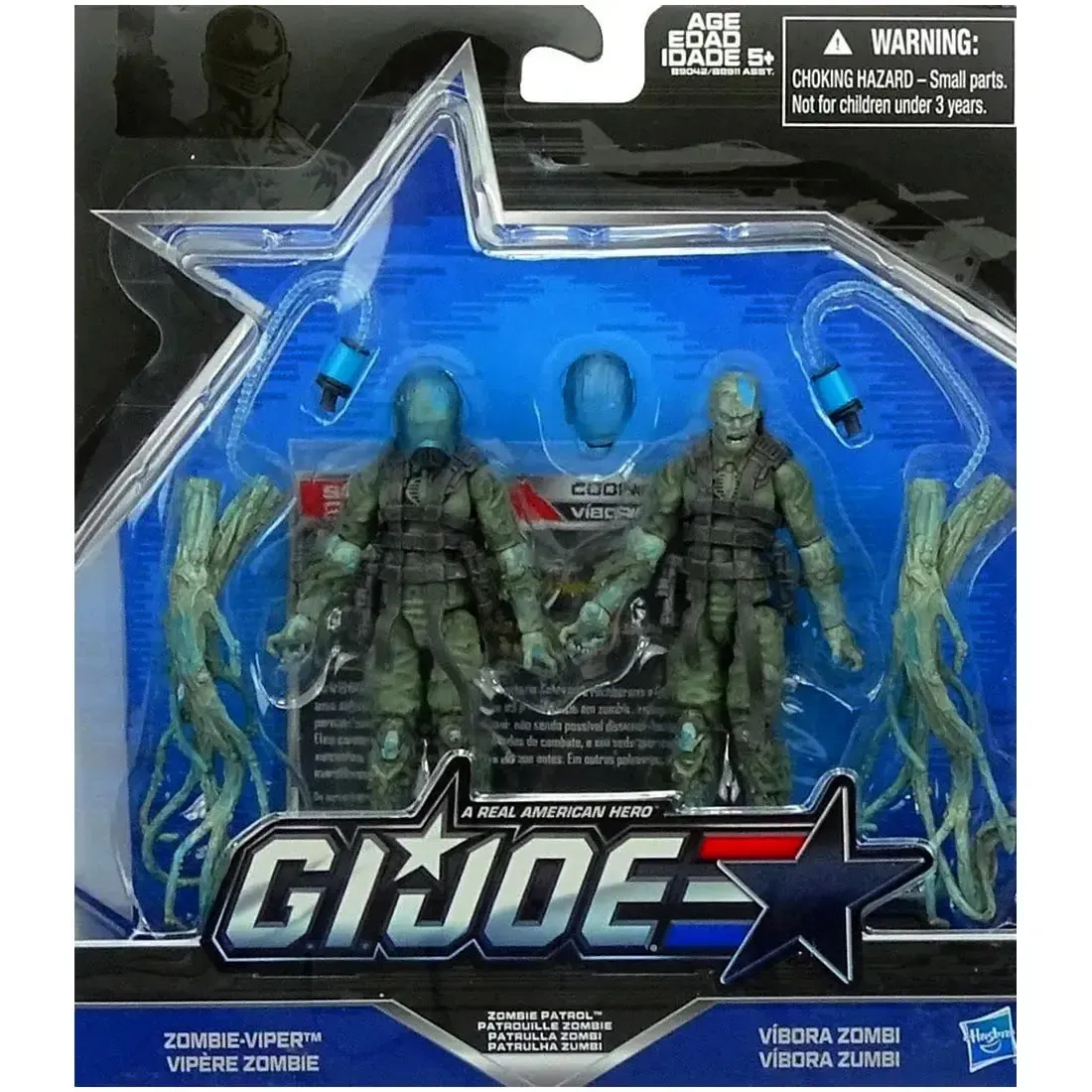 G.I. Joe - Zombie Patrol Action Figure Set (3.75") - Hasbro - G.I. Joe 50th Anniversary Edition