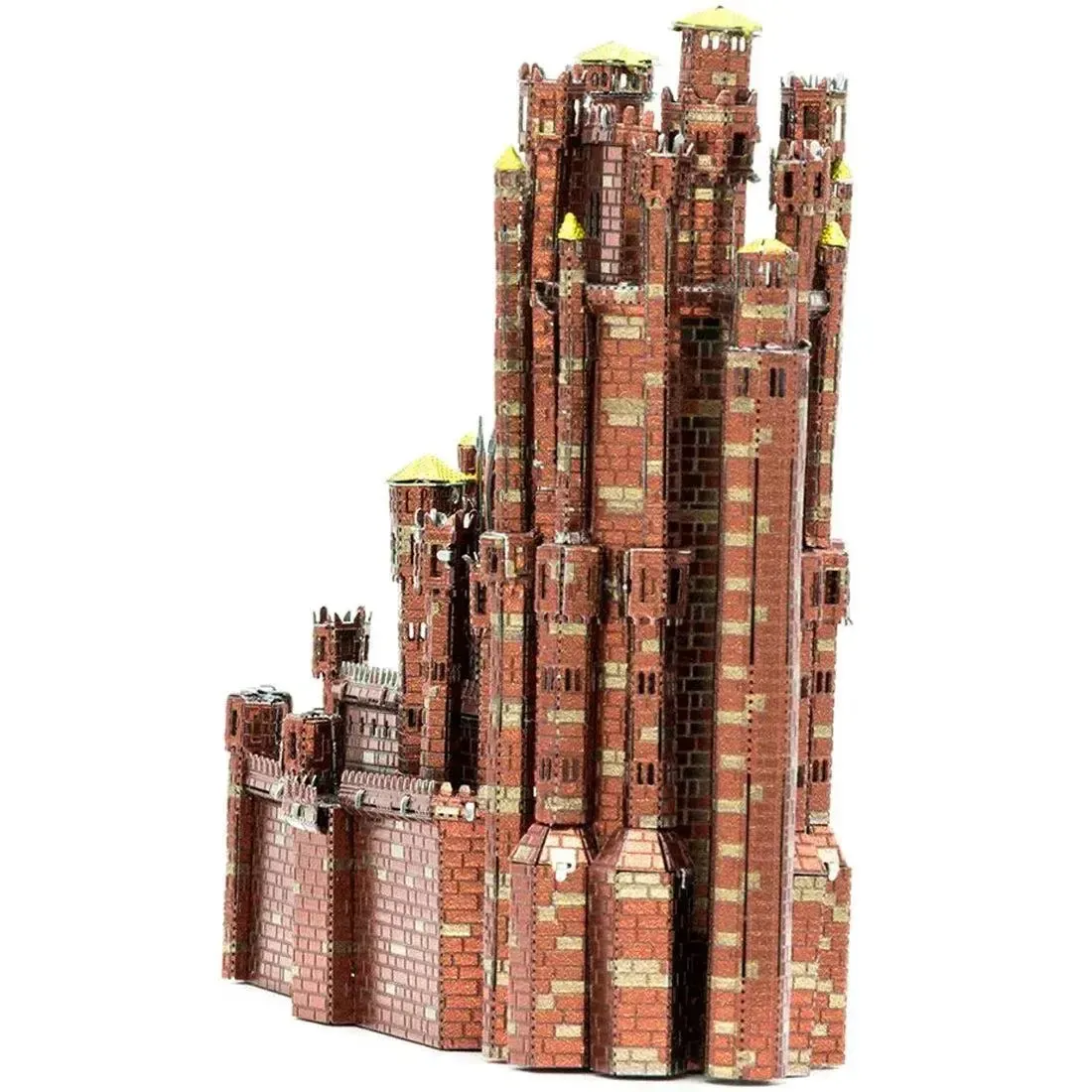 Game of Thrones - Red Keep Castle Figure Model Kit (Steel, Challenging Difficulty) - Fascinations - Metal Earth Iconx Series - Image 5