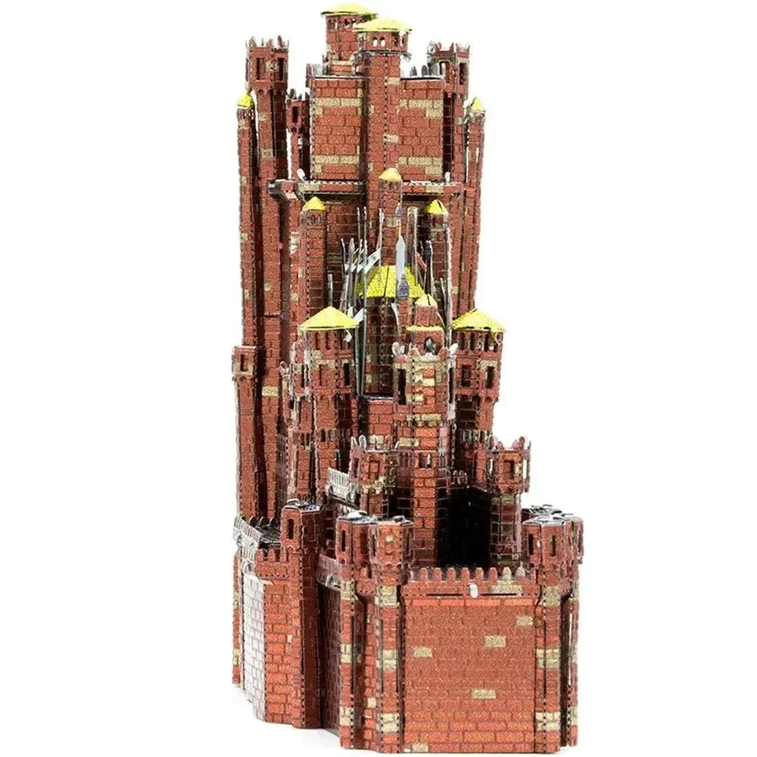 Game of Thrones - Red Keep Castle Figure Model Kit (Steel, Challenging Difficulty) - Fascinations - Metal Earth Iconx Series - Image 7