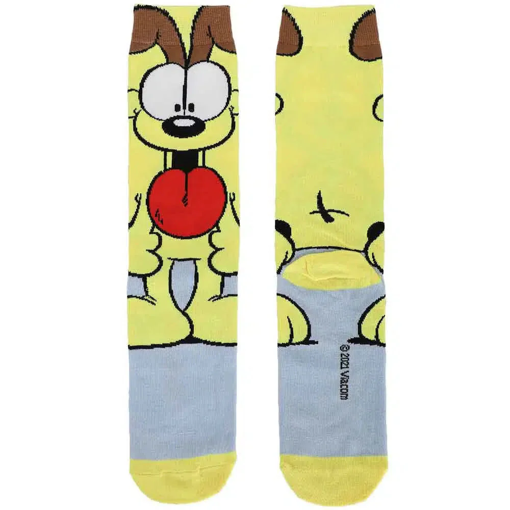 Garfield - Odie Character Crew Socks - Bioworld - Animigos Series - Image 2