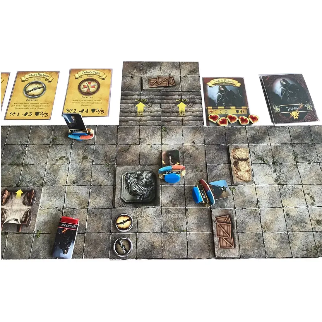 Gascony's Legacy [The Three Musketeers] - Tactical Battle & Adventure Cooperative Board Game for Family, and Adults (1-4 Players, Ages 14+) - Lynnvander Studios - Image 4