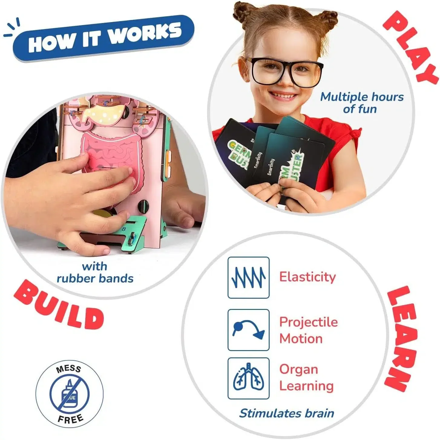 Germ Buster - Human Body STEM Toy Game Building Set - Smartivity - Image 4