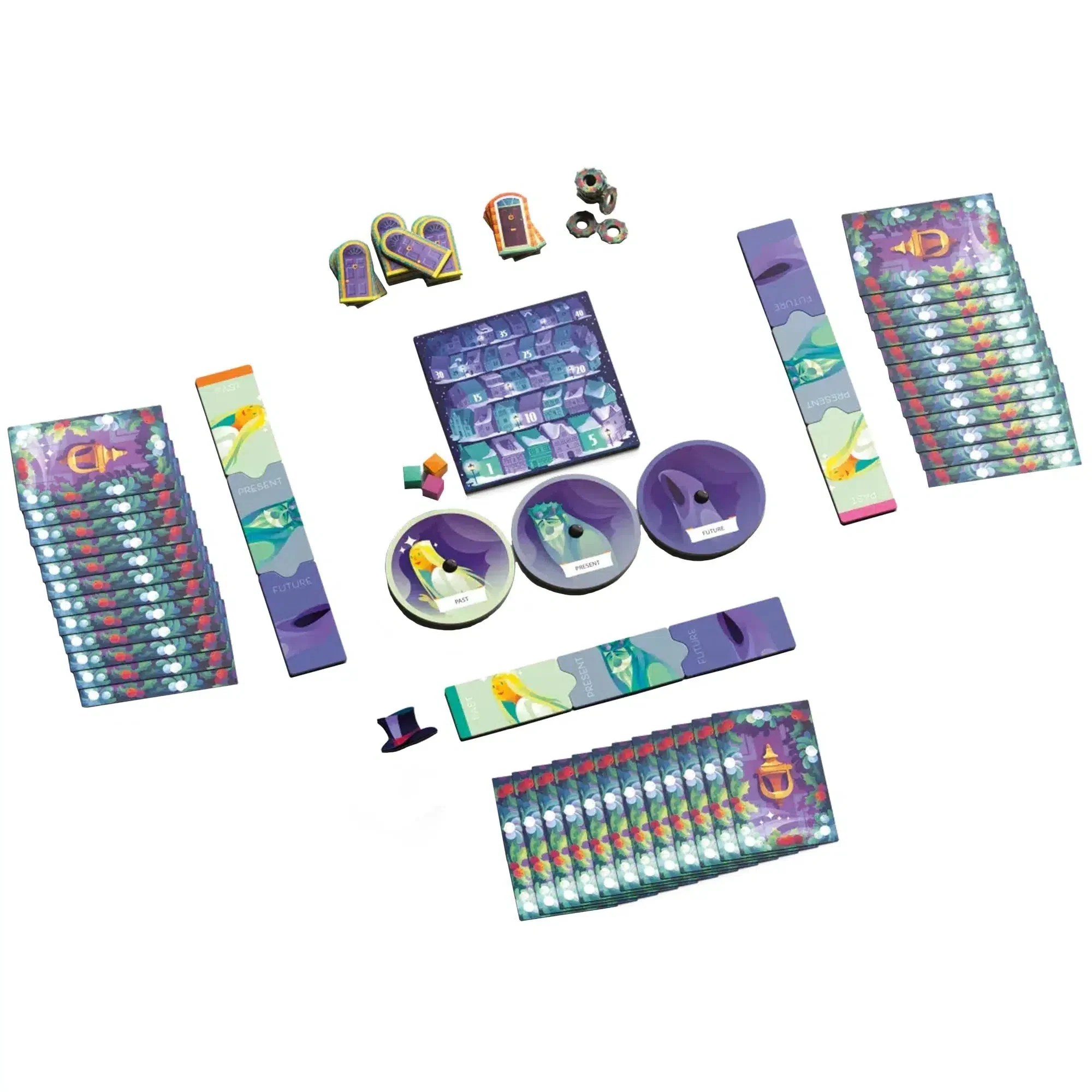 Ghosts of Christmas - Trick-Taking Time Travel Board Game for Family, and Adults (3-4 Players, Ages 14+) - Allplay - Image 2