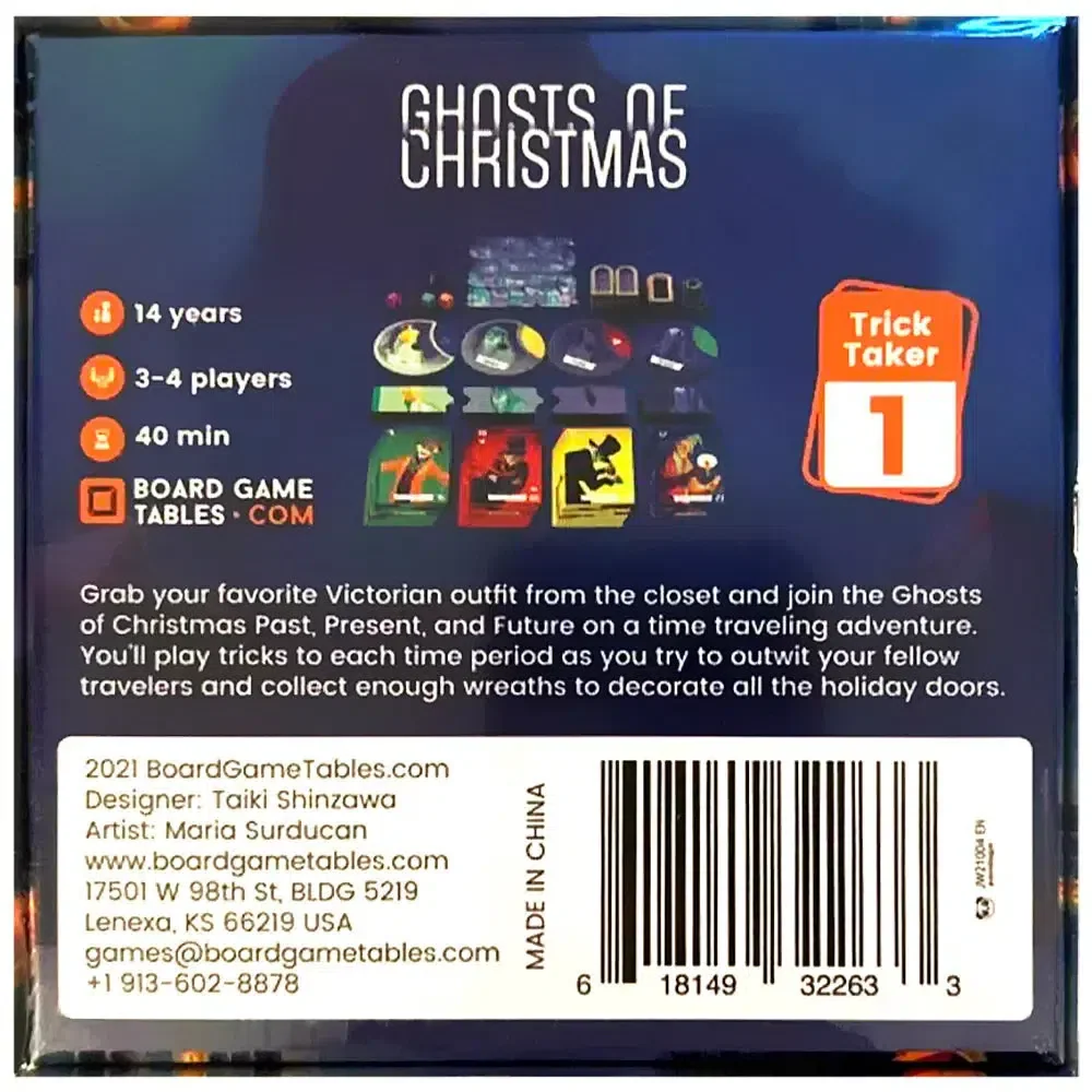 Ghosts of Christmas - Trick-Taking Time Travel Board Game for Family, and Adults (3-4 Players, Ages 14+) - Allplay - Image 3