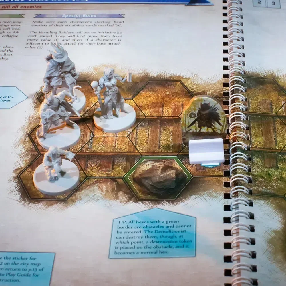 Gloomhaven: Jaws of the Lion - Dungeon-Crawl Fantasy Board Game for Family, and Adults (1-4 Players, Ages 14+) - Cephalofair Games - Image 11