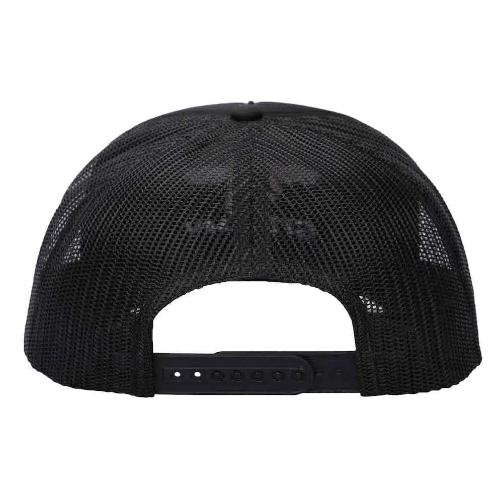 Gloomy Bear - The Naughty Grizzly Rainbow Trucker Hat (Black, Embroidered) - Bioworld - Image 2