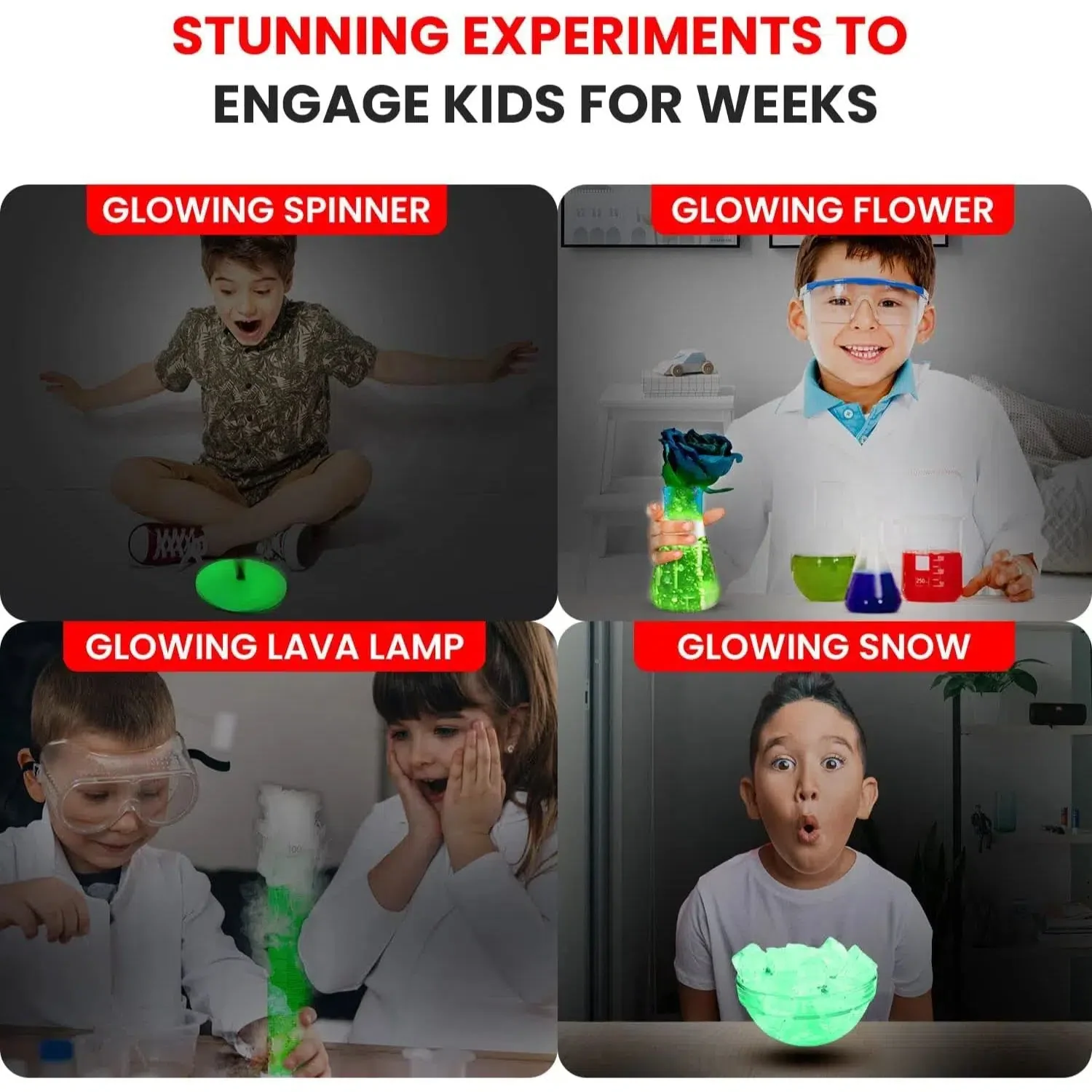 Glow in the Dark Science Lab - STEM Science Experiment Educational Toy Kit - Smartivity - Image 4