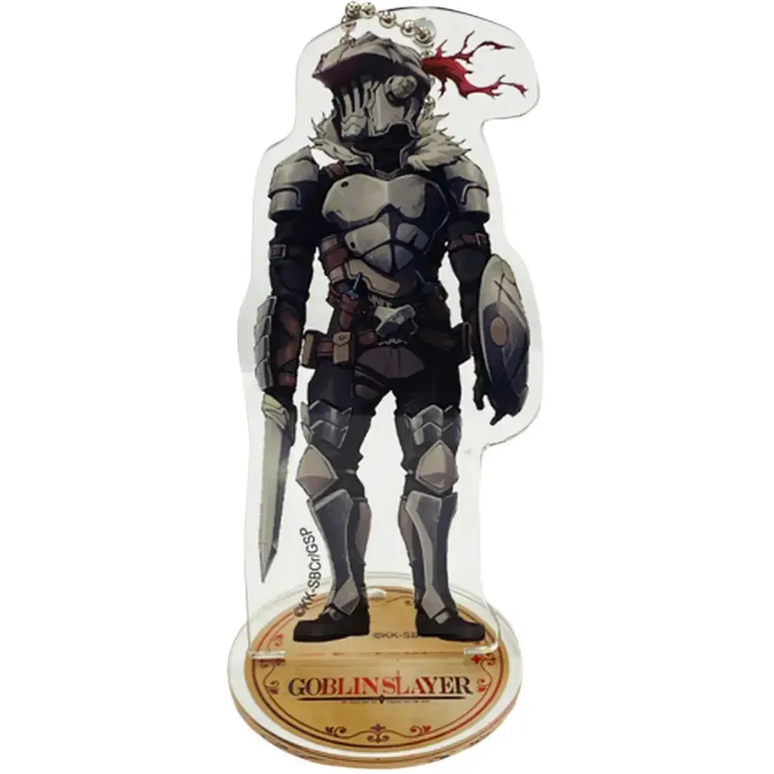 Goblin Slayer [Season 1] - Goblin Slayer Standee Figure Keychain (4.25", Acrylic) - Great Eastern Entertainment