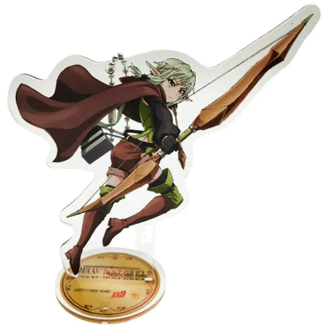 Goblin Slayer [Season 1] - High Elf Archer Standee Figure Keychain (4", Acrylic) - Great Eastern Entertainment