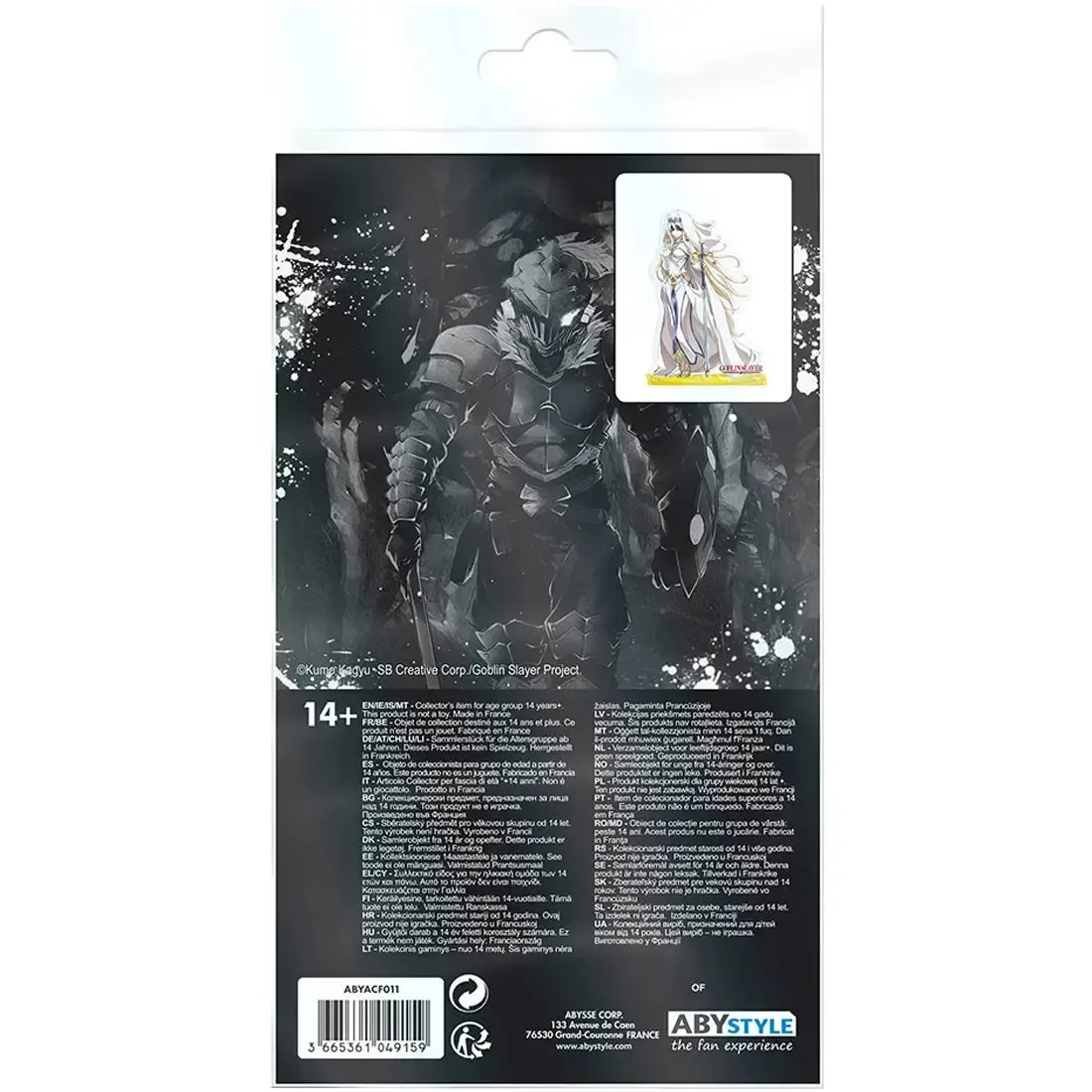 Goblin Slayer - Sword Maiden Standee Figure (4" Acrylic) - ABYstyle - Acryl Series - Image 3
