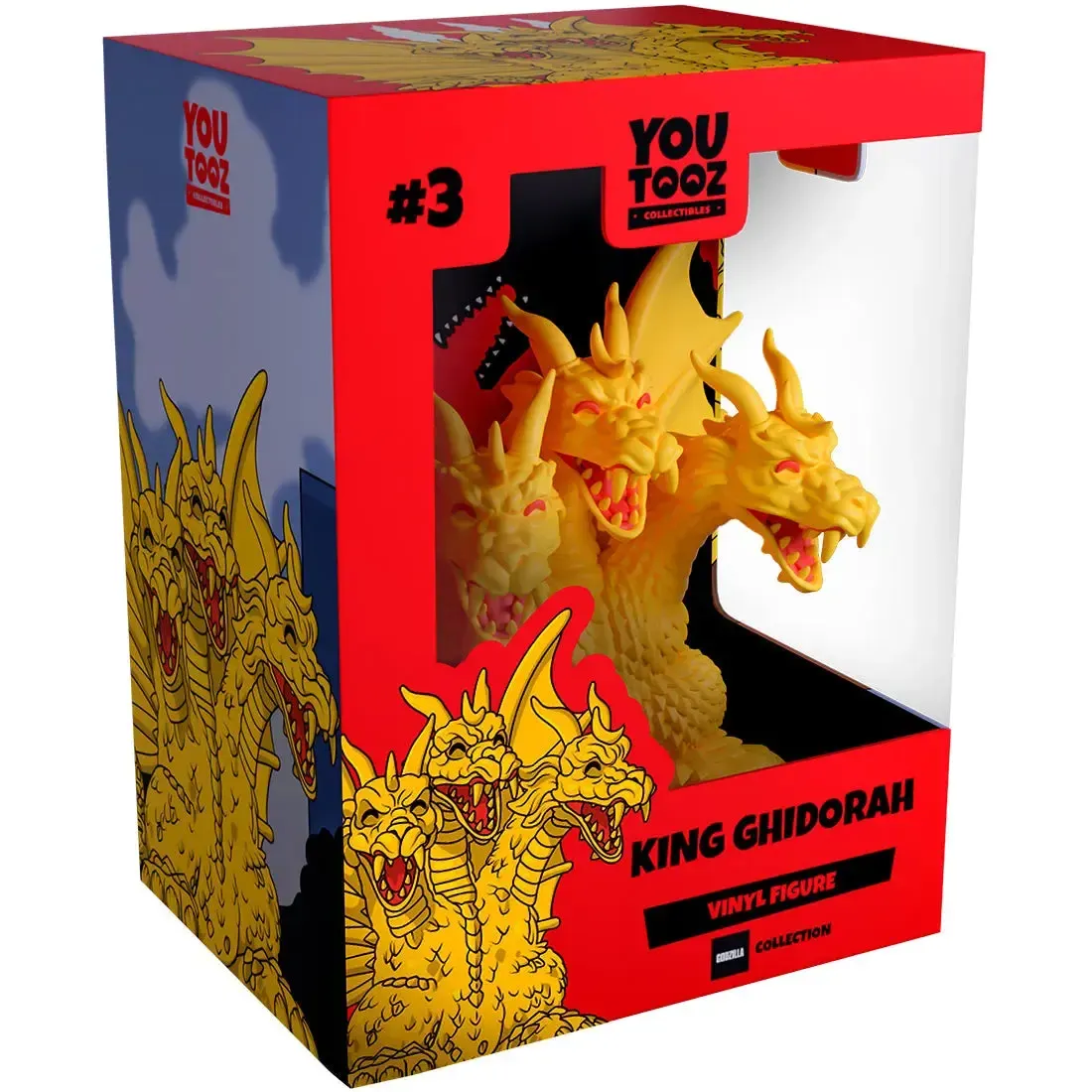 Godzilla - King Ghidorah Figure (3.9") - Youtooz