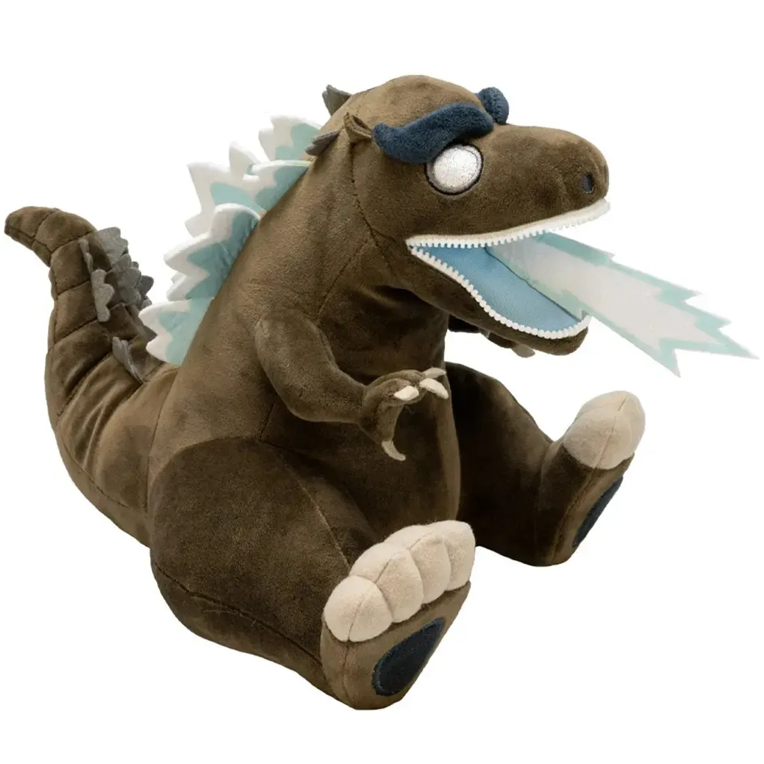 Godzilla - Sitting Atomic Breath Godzilla Plush with Zipper Mouth (8.75") - Quantum Mechanix - Zipper Mouth Series, PREVIEWS Exclusive Edition - Image 5