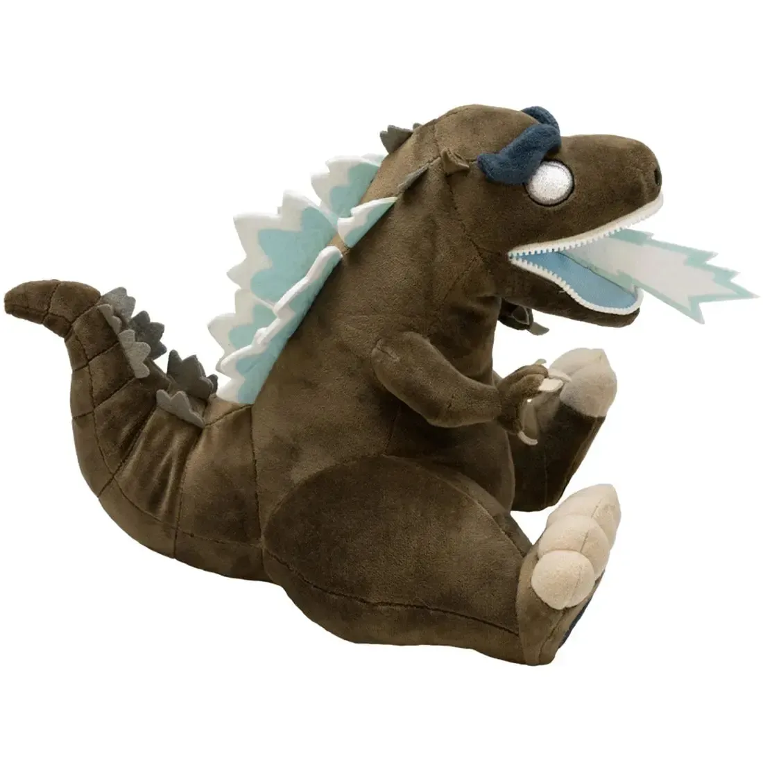Godzilla - Sitting Atomic Breath Godzilla Plush with Zipper Mouth (8.75") - Quantum Mechanix - Zipper Mouth Series, PREVIEWS Exclusive Edition - Image 6