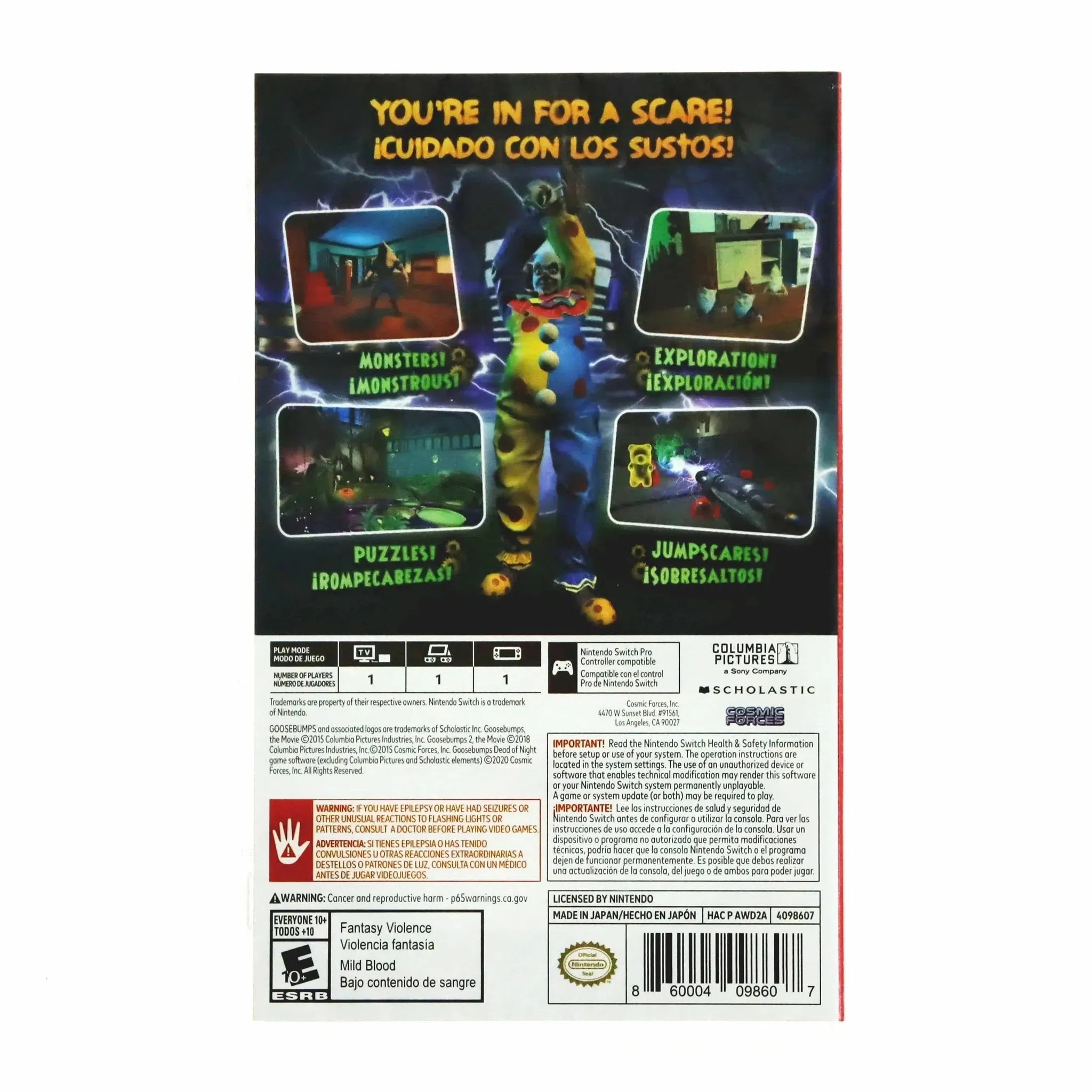 Goosebumps: Dead of Night - Nintendo Switch - Image 3