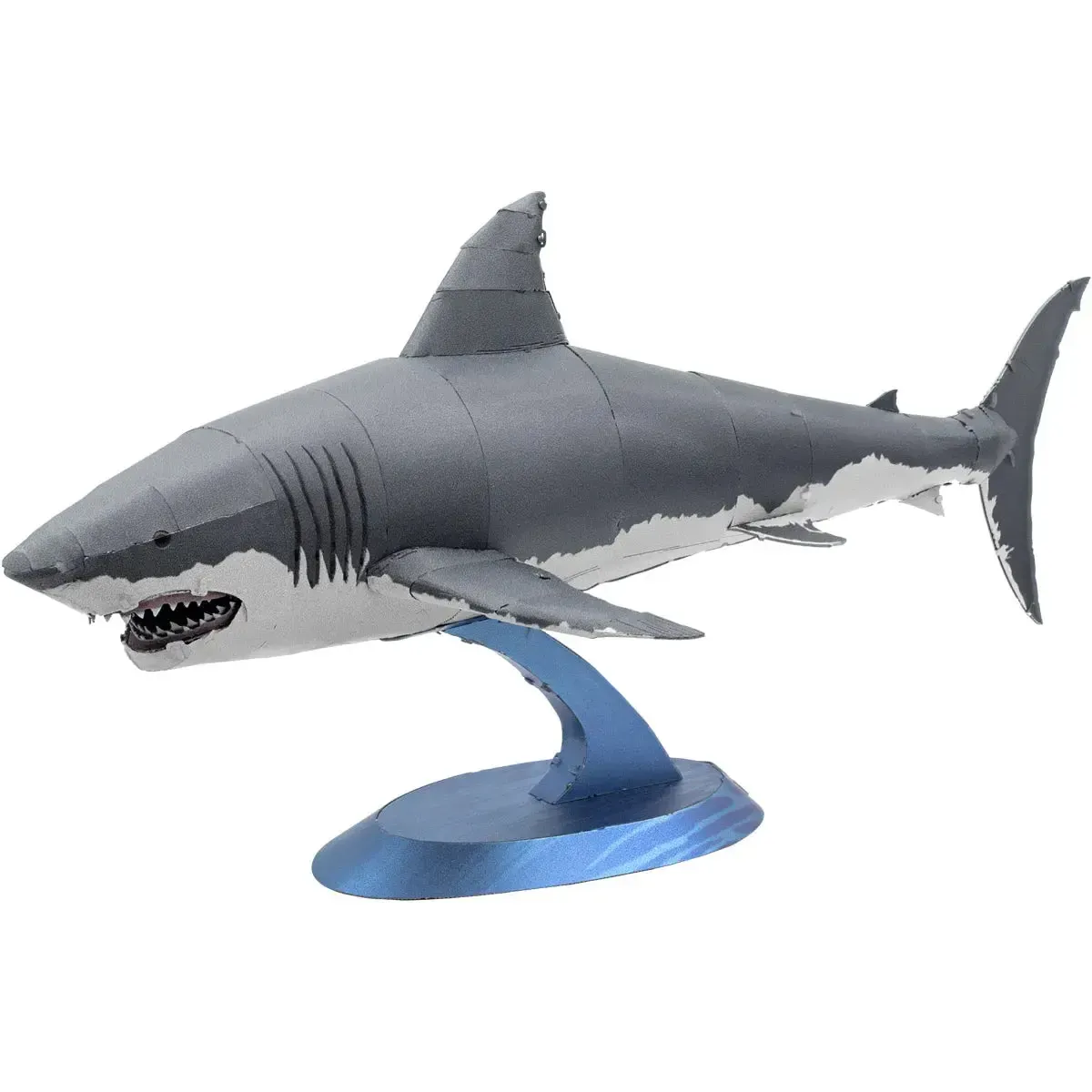 Great White Shark Figure Model Kit (Steel, Moderate Difficulty) - Fascinations - Metal Earth Series - Image 2
