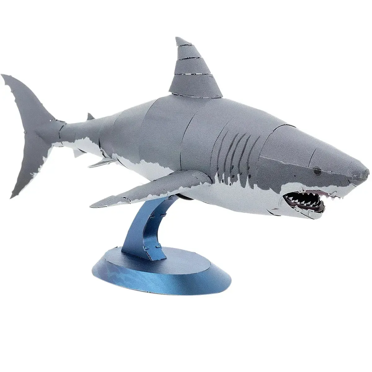 Great White Shark Figure Model Kit (Steel, Moderate Difficulty) - Fascinations - Metal Earth Series - Image 7