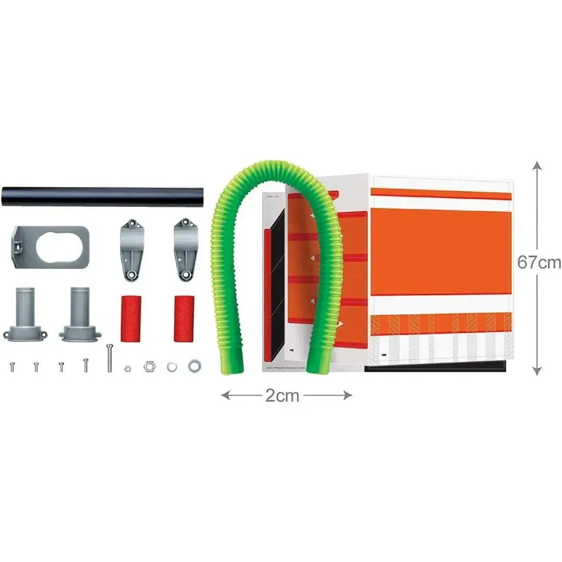 Green Science: Green Rocket - Rocket Launcher Educational Science STEAM Building Kit - 4M - Image 3