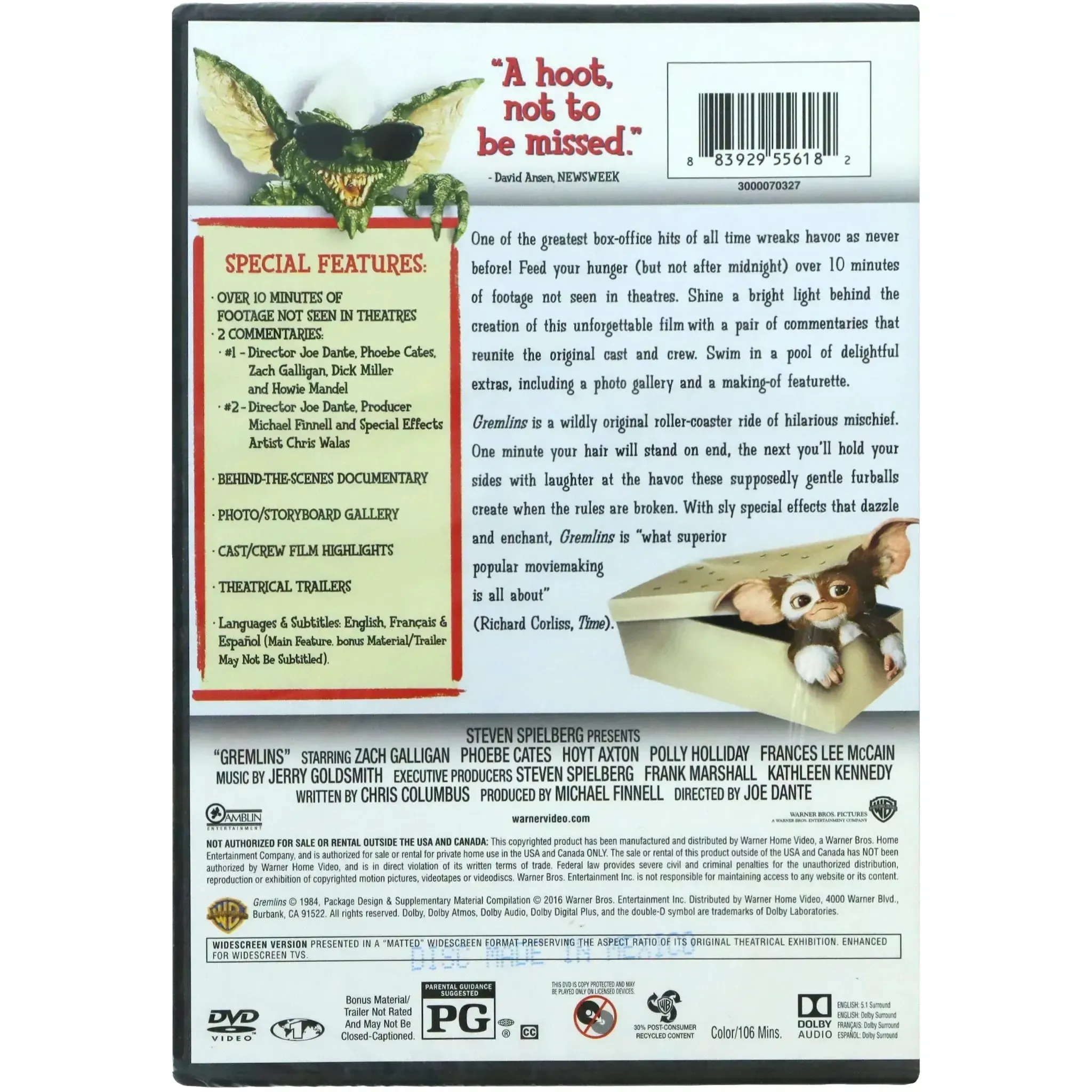 Gremlins | Movie | DVD - Image 2