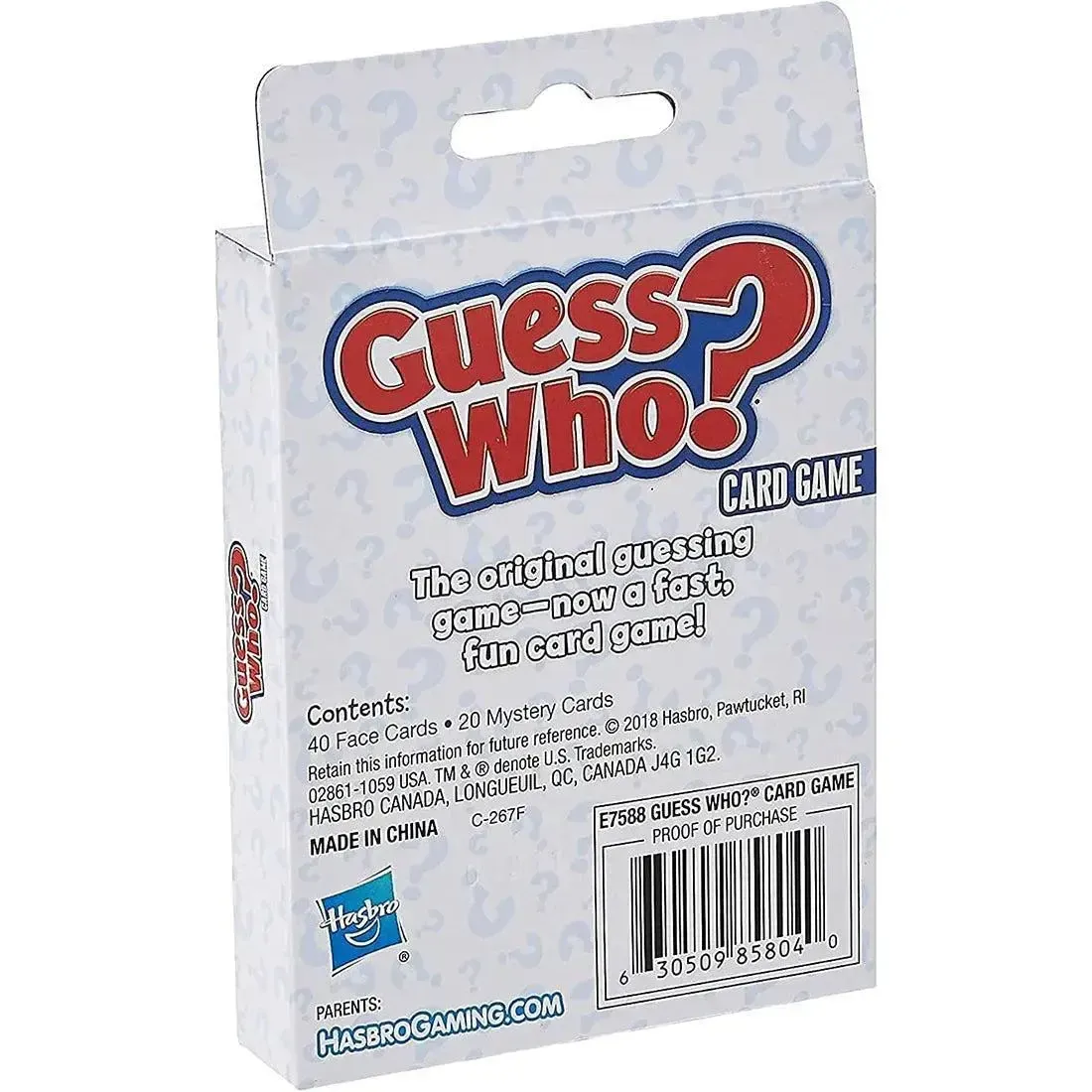 Guess Who? - Social Deduction Abstract Card Game for Family, Adults, and Children (2 Players, Ages 5+) - Hasbro Gaming - Image 3