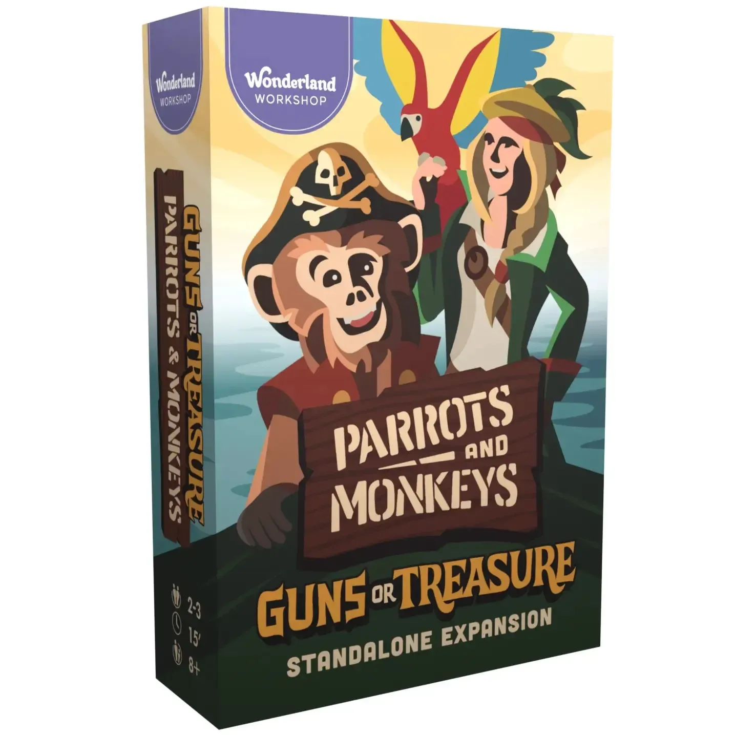 Guns or Treasure: Parrots and Monkeys - Card Game Expansion - Image 10