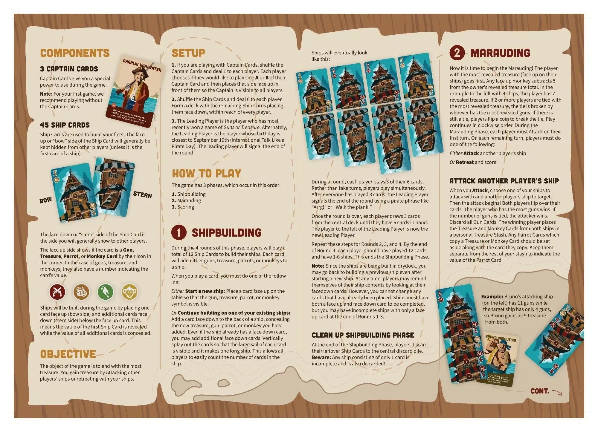Guns or Treasure: Parrots and Monkeys - Card Game Expansion - Image 12