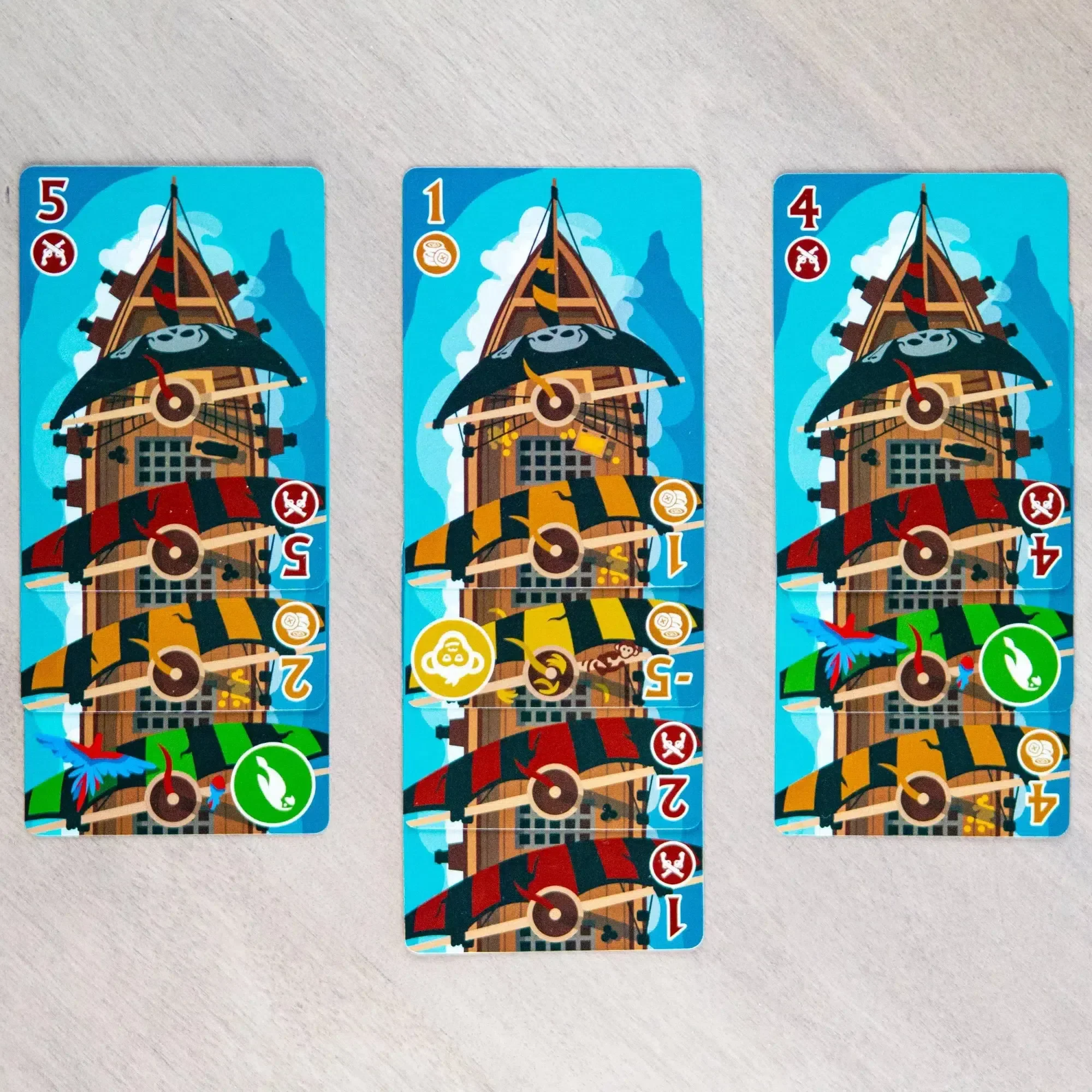 Guns or Treasure: Parrots and Monkeys - Card Game Expansion - Image 5