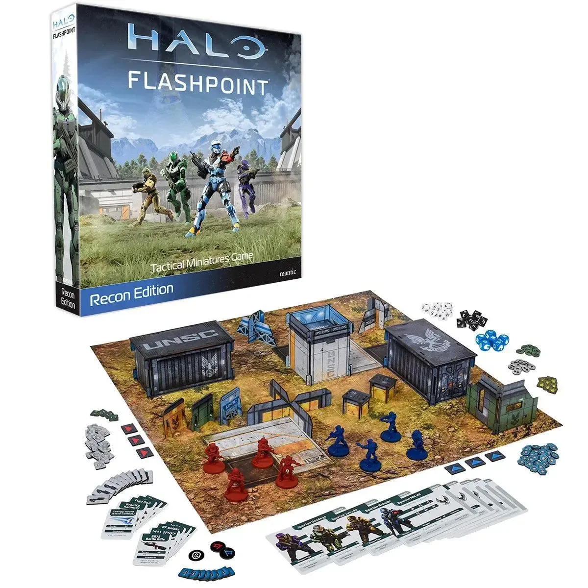 Halo: Flashpoint: Recon Edition - Miniature War Board Game for Family and Adults (2+ Players, Age 14+) - Mantic Games - Image 2