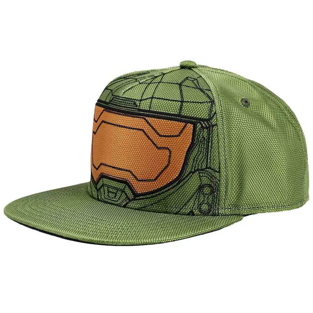 Halo Infinite - Master Chief Snapback Hat (Flat Bill) - Bioworld - Image 2