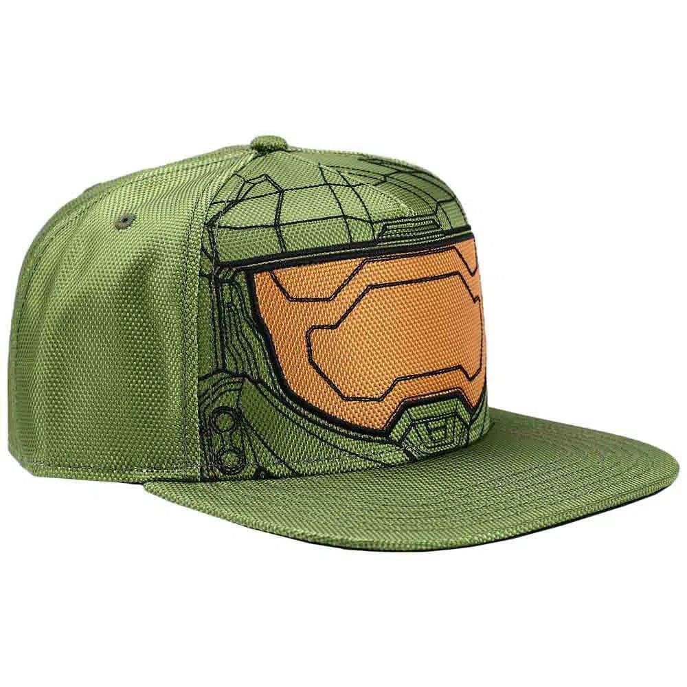 Halo Infinite - Master Chief Snapback Hat (Flat Bill) - Bioworld - Image 3