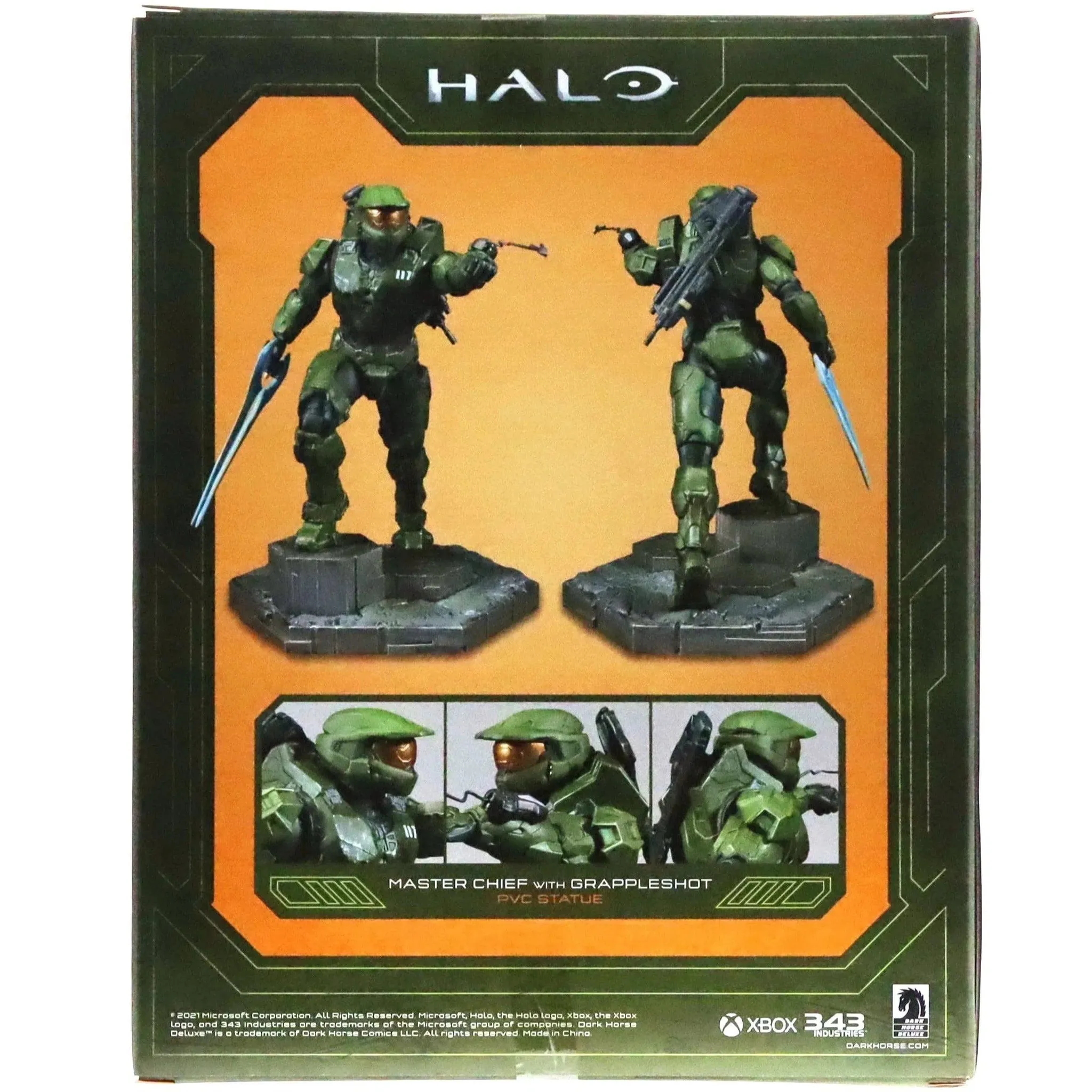 Halo: Infinite - Master Chief with Grappleshot Statue Figure (10") - Dark Horse - Image 5