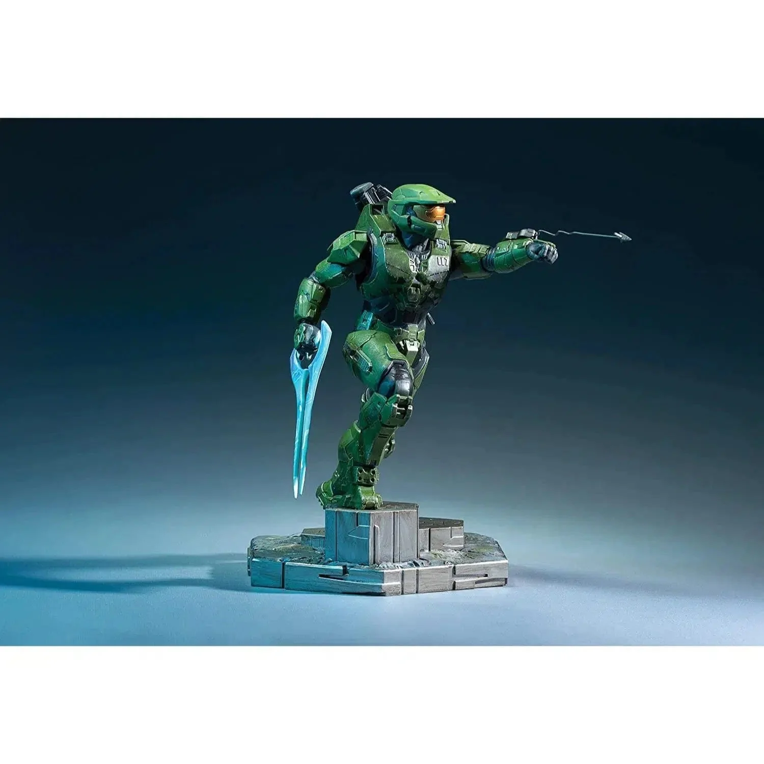 Halo: Infinite - Master Chief with Grappleshot Statue Figure (10") - Dark Horse - Image 8