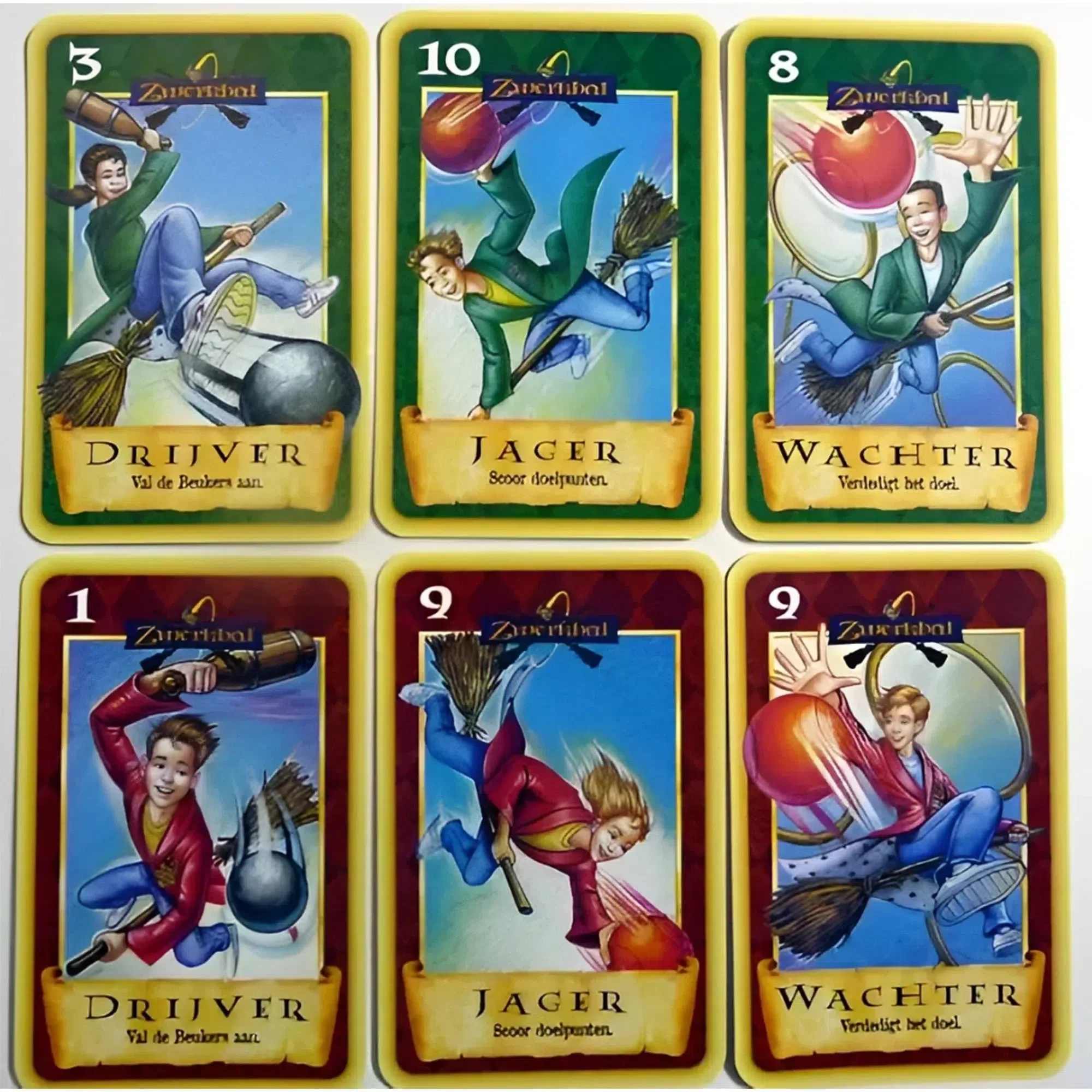 Harry Potter and the Sorcerer's Stone Quidditch - Competitive Fantasy Card Game for Family, Adults, and Children (2-4 Players, Ages 7+) - Mattel - Image 4
