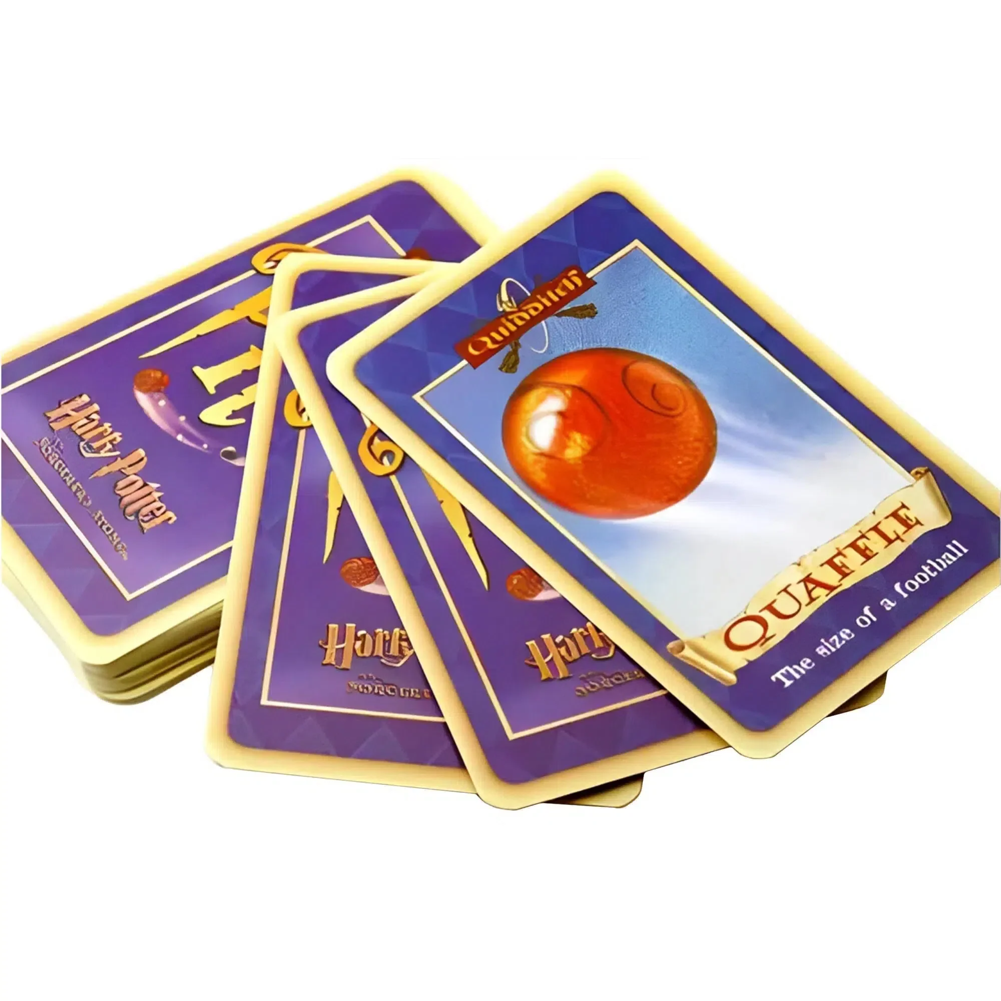 Harry Potter and the Sorcerer's Stone Quidditch - Competitive Fantasy Card Game for Family, Adults, and Children (2-4 Players, Ages 7+) - Mattel - Image 6