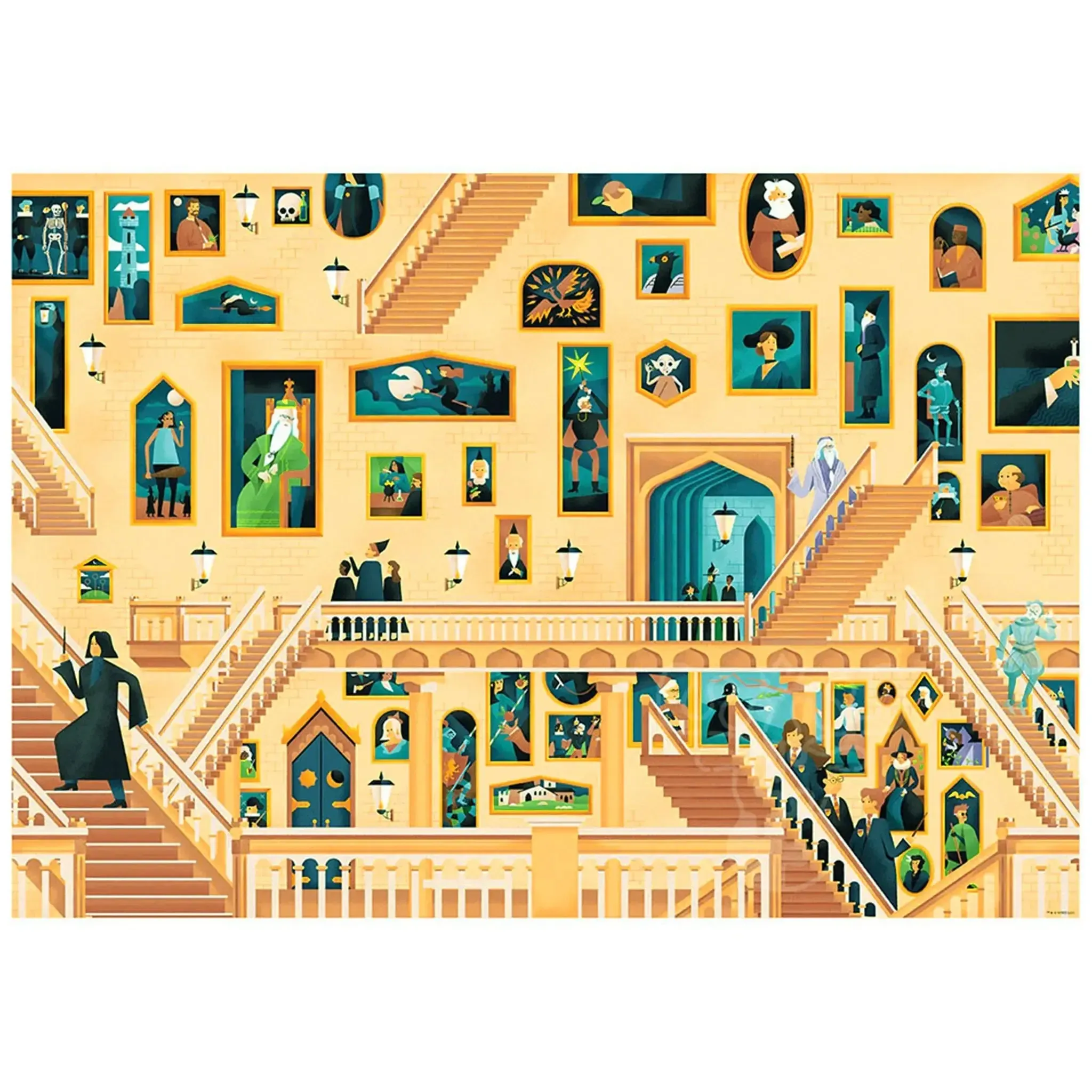 Harry Potter - Exploring Hogwarts Book & Jigsaw Puzzle Set (500-Piece) - Insights Editions - Wizarding World Series - (2023) - Image 4