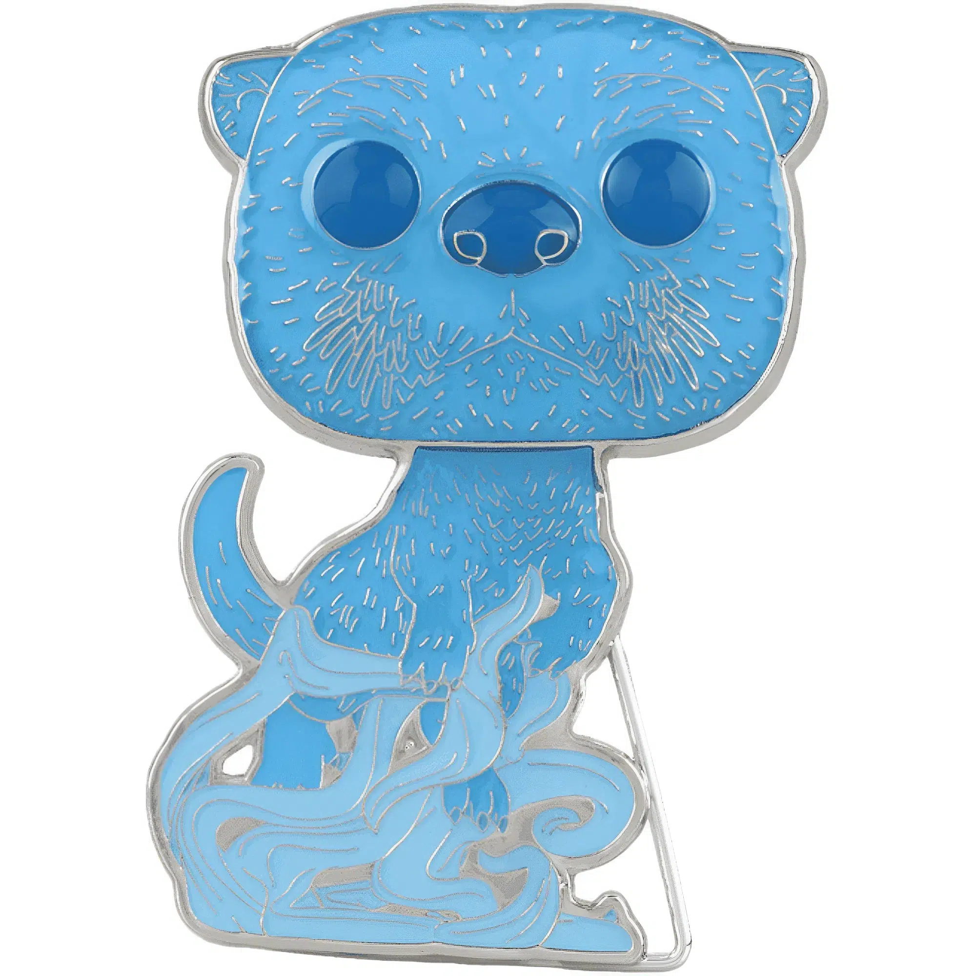 Harry Potter - Hermione Granger's Patronus [Otter] Pin Badge (Glows in the Dark, Enamel) - Funko - Pop! Pin Series (20) - Image 2