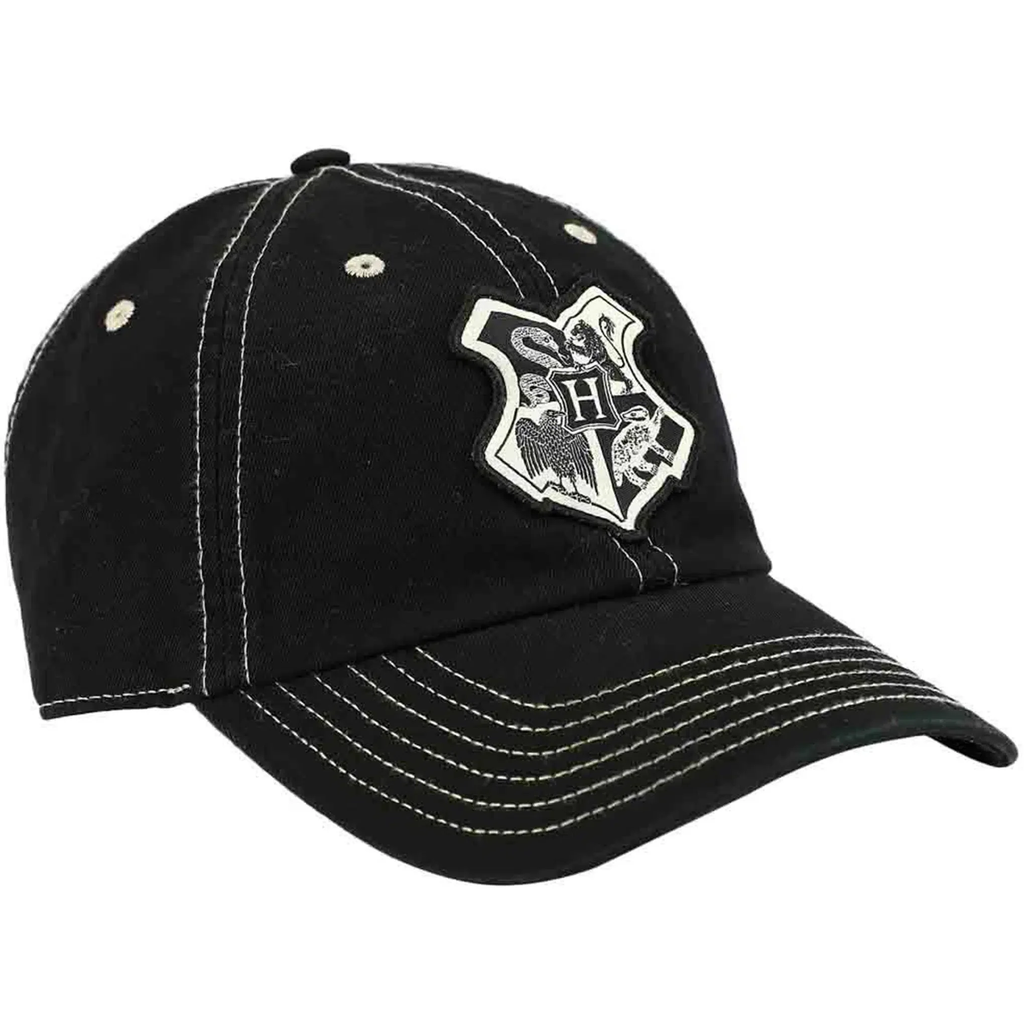Harry Potter - Hogwarts Crest Patch Hat (Embroidered) - Bioworld - Image 4