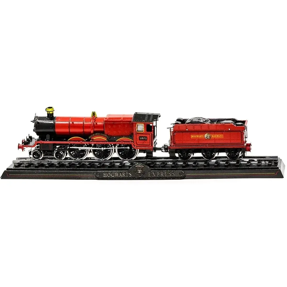 Harry Potter - Hogwarts Express with Track Figure Model Kit (Steel, Challenging Difficulty) - Fascinations - Metal Earth Premium Series - Image 5