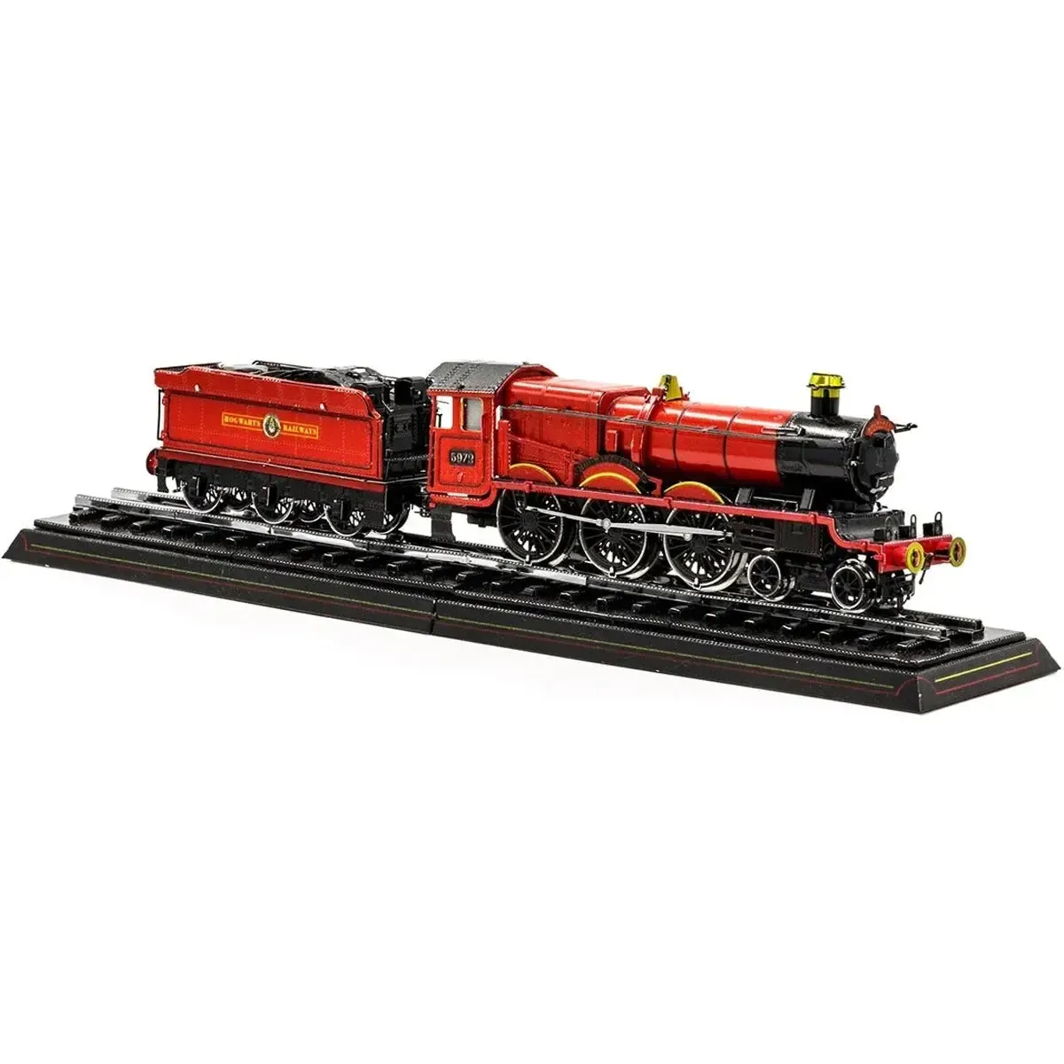 Harry Potter - Hogwarts Express with Track Figure Model Kit (Steel, Challenging Difficulty) - Fascinations - Metal Earth Premium Series - Image 8