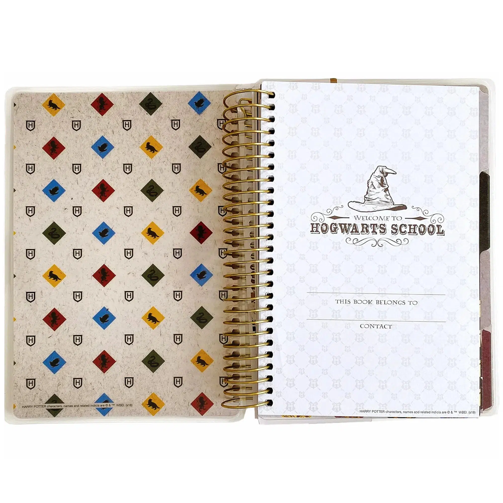 Harry Potter - Hogwarts Founder Crest 12 Month Planner (Undated)- Paperhouse Productions - Image 4